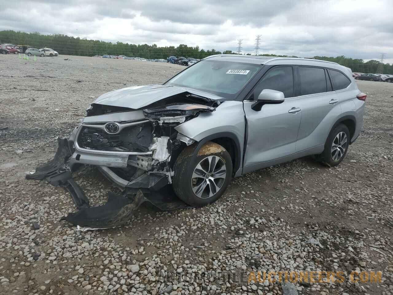 5TDHZRAH8MS090017 TOYOTA HIGHLANDER 2021