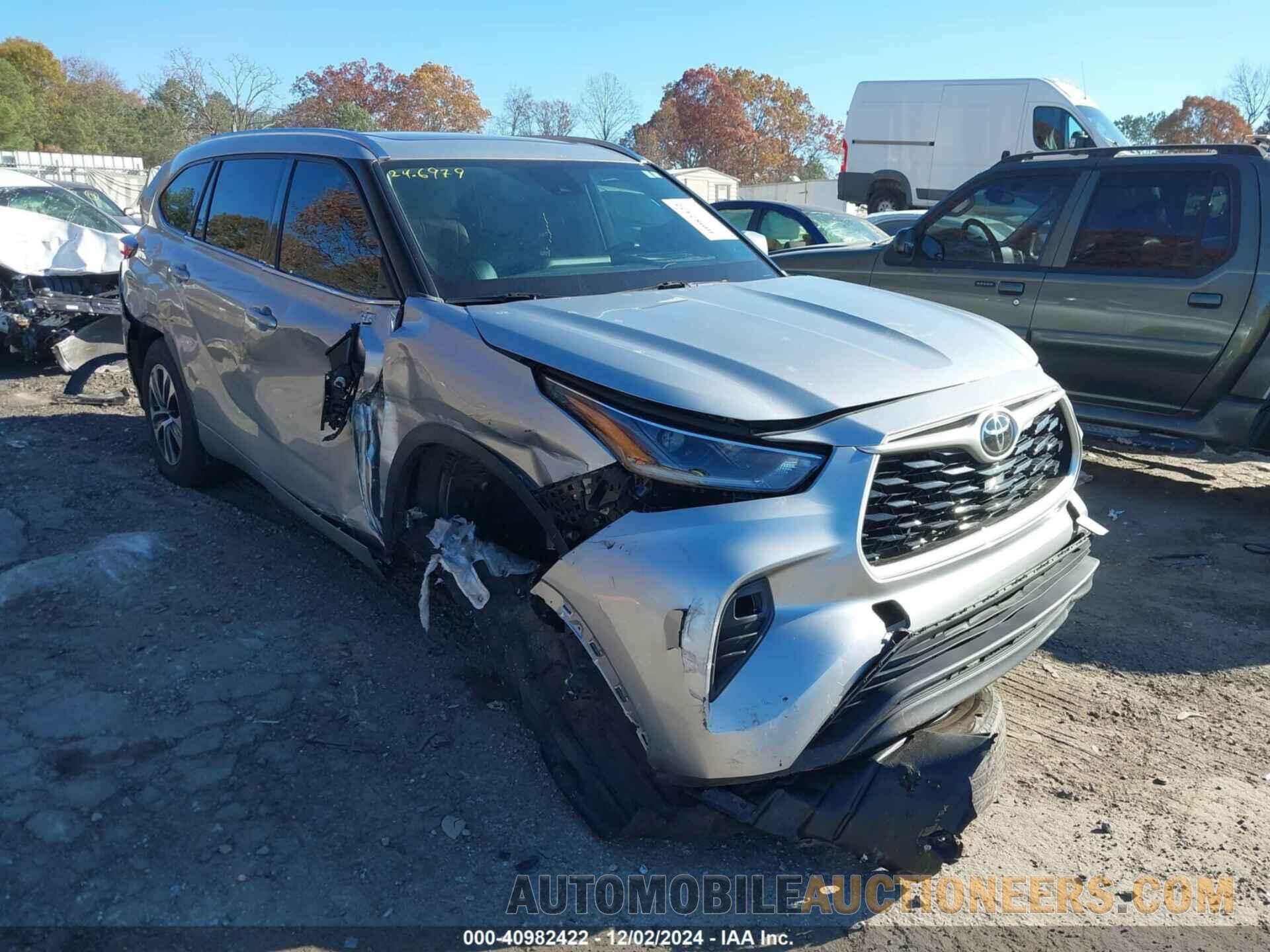 5TDHZRAH9MS075610 TOYOTA HIGHLANDER 2021