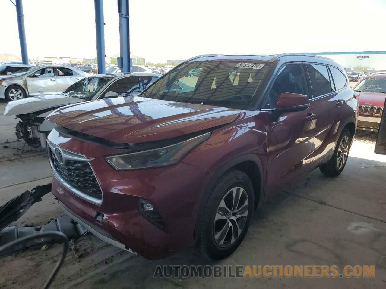 5TDHZRAH9NS116416 TOYOTA HIGHLANDER 2022