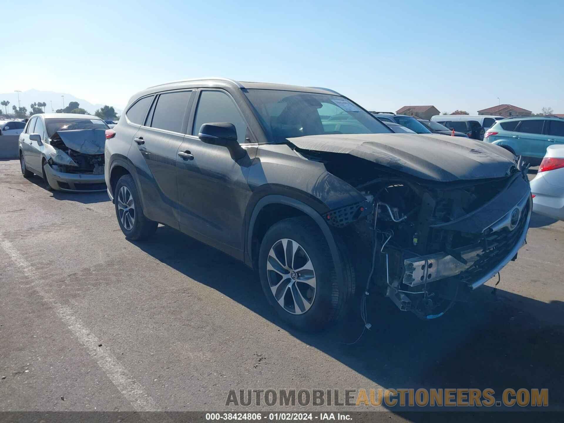 5TDHZRAHXMS037481 TOYOTA HIGHLANDER 2021