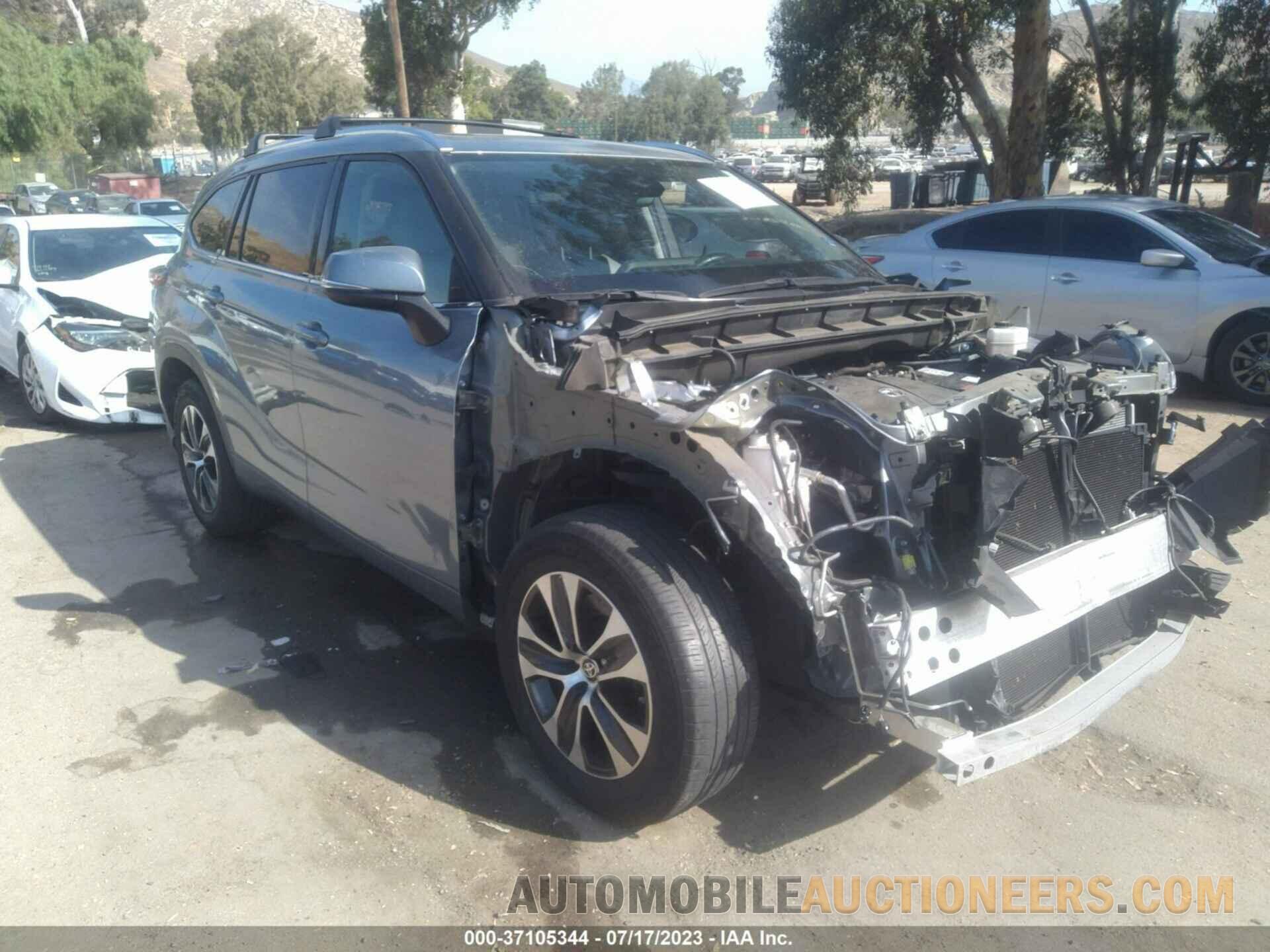 5TDHZRAHXMS057407 TOYOTA HIGHLANDER 2021