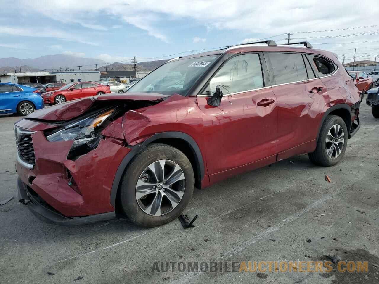 5TDHZRAHXMS527581 TOYOTA HIGHLANDER 2021