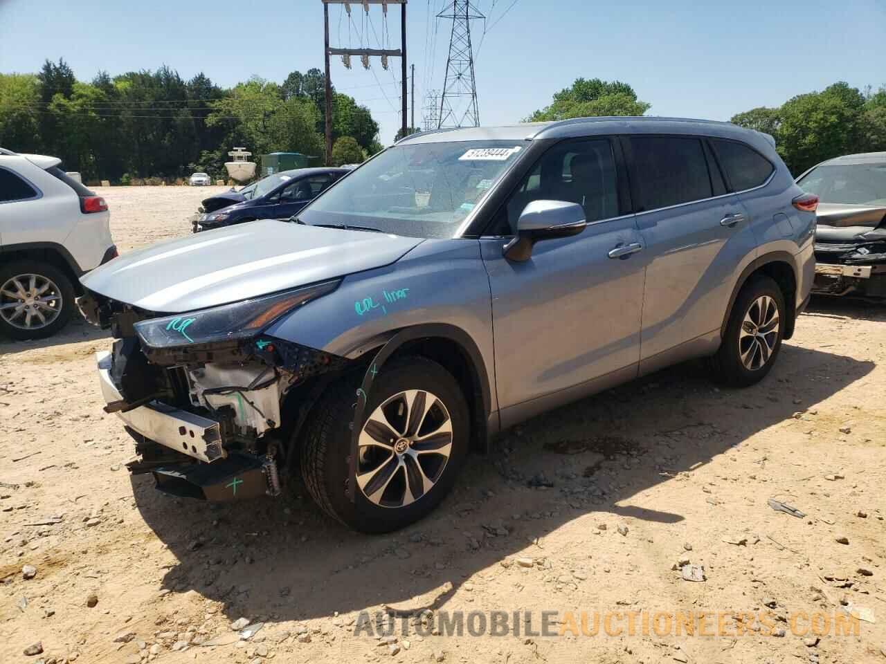 5TDHZRBH0MS078670 TOYOTA HIGHLANDER 2021