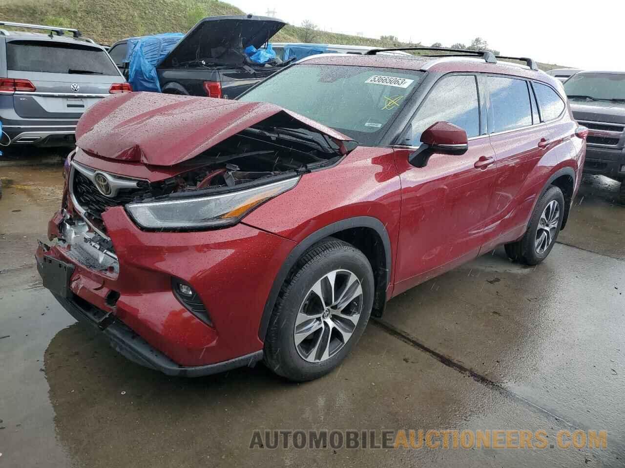 5TDHZRBH0MS088731 TOYOTA HIGHLANDER 2021