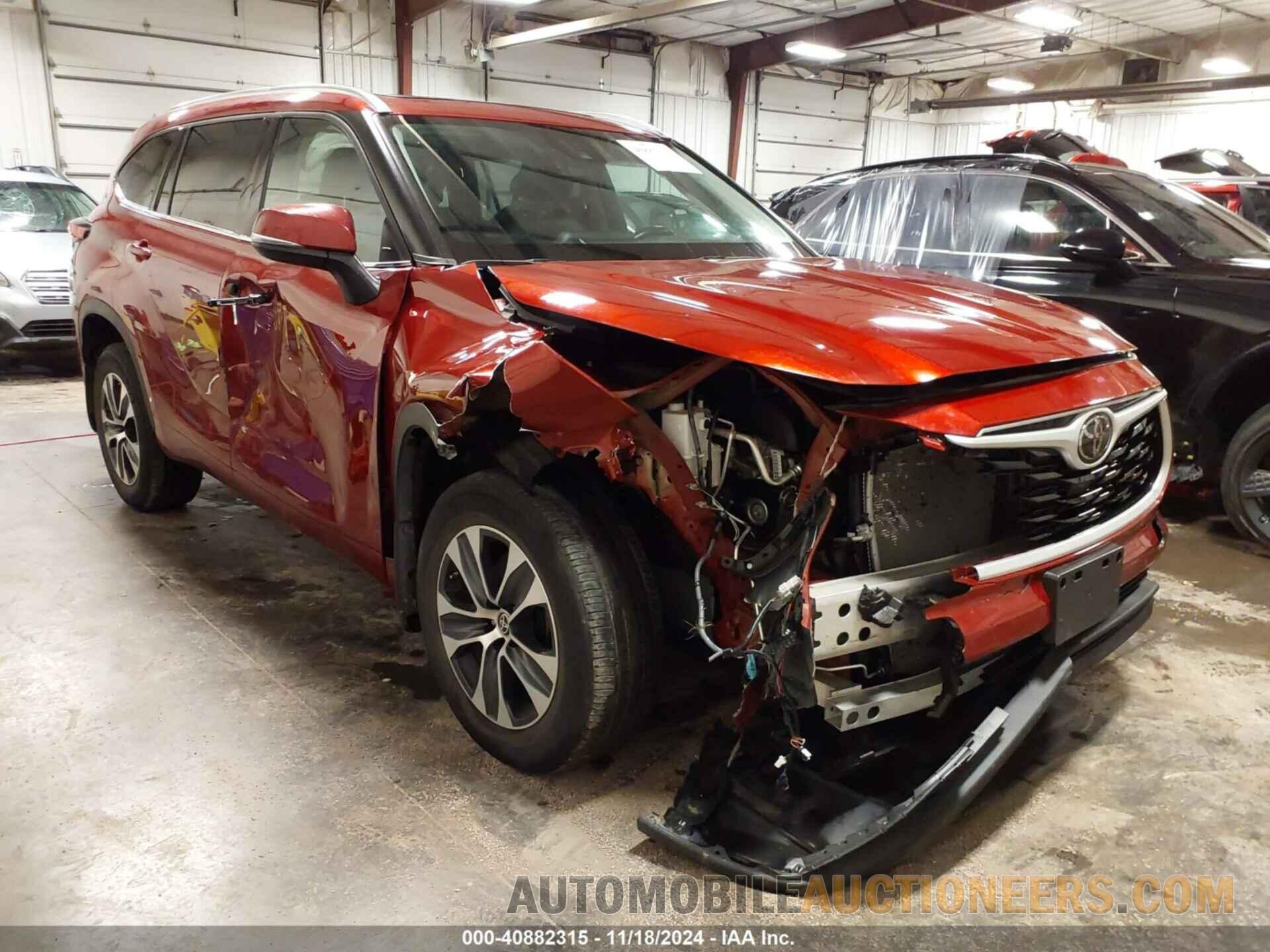 5TDHZRBH0MS158664 TOYOTA HIGHLANDER 2021