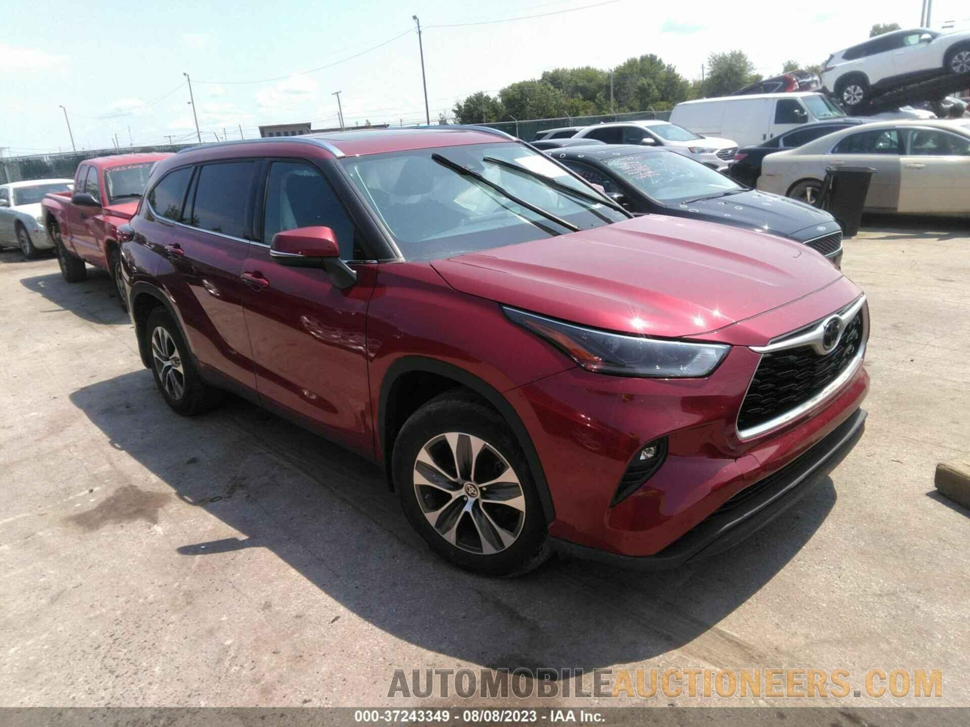 5TDHZRBH0MS528687 TOYOTA HIGHLANDER 2021