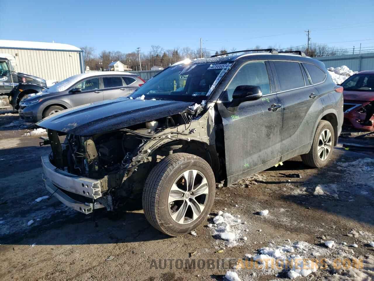 5TDHZRBH0MS544839 TOYOTA HIGHLANDER 2021