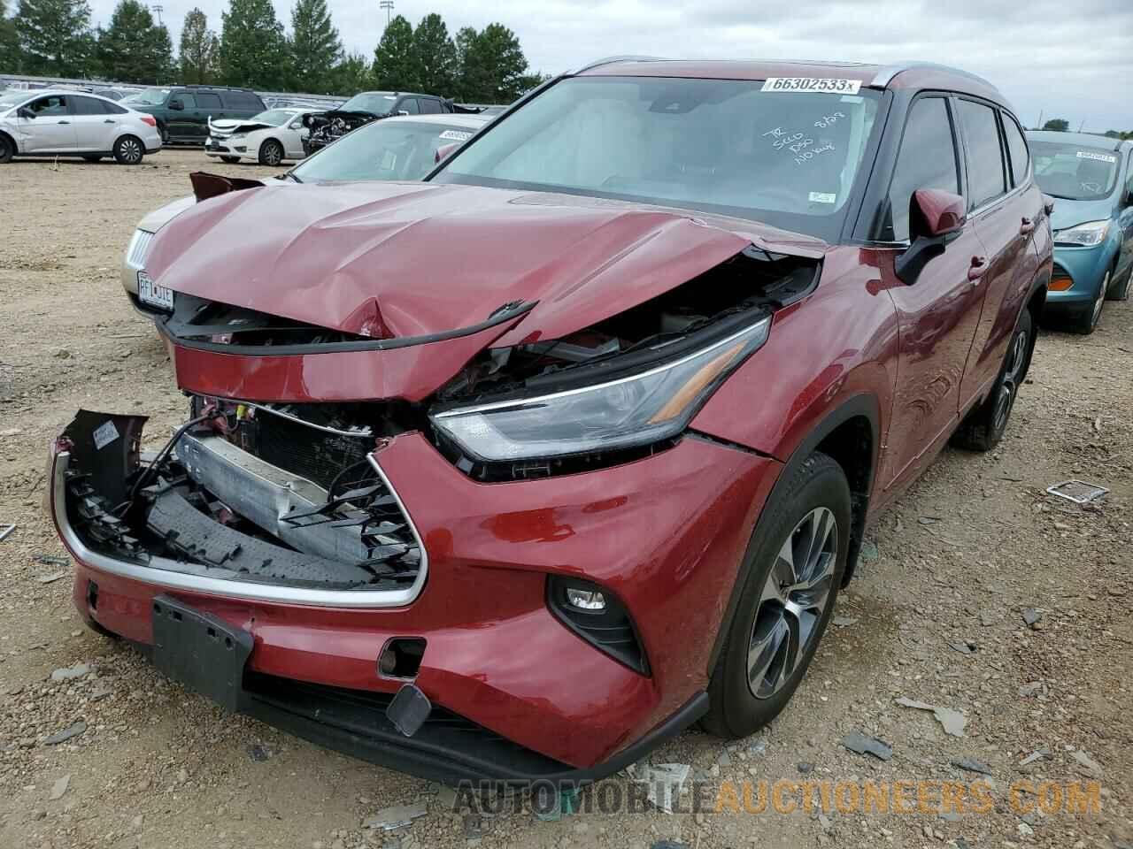 5TDHZRBH1MS094697 TOYOTA HIGHLANDER 2021