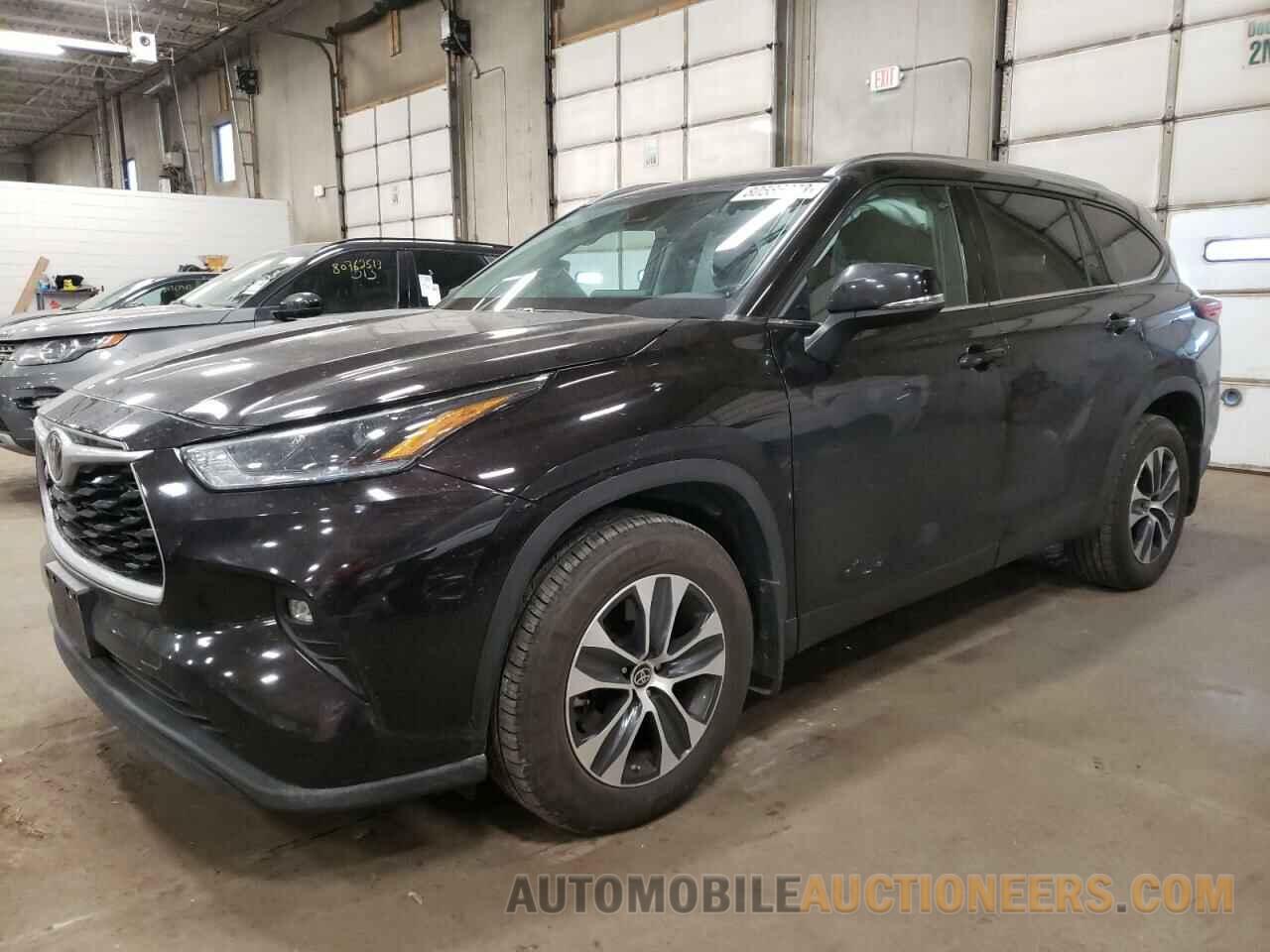 5TDHZRBH2MS075348 TOYOTA HIGHLANDER 2021