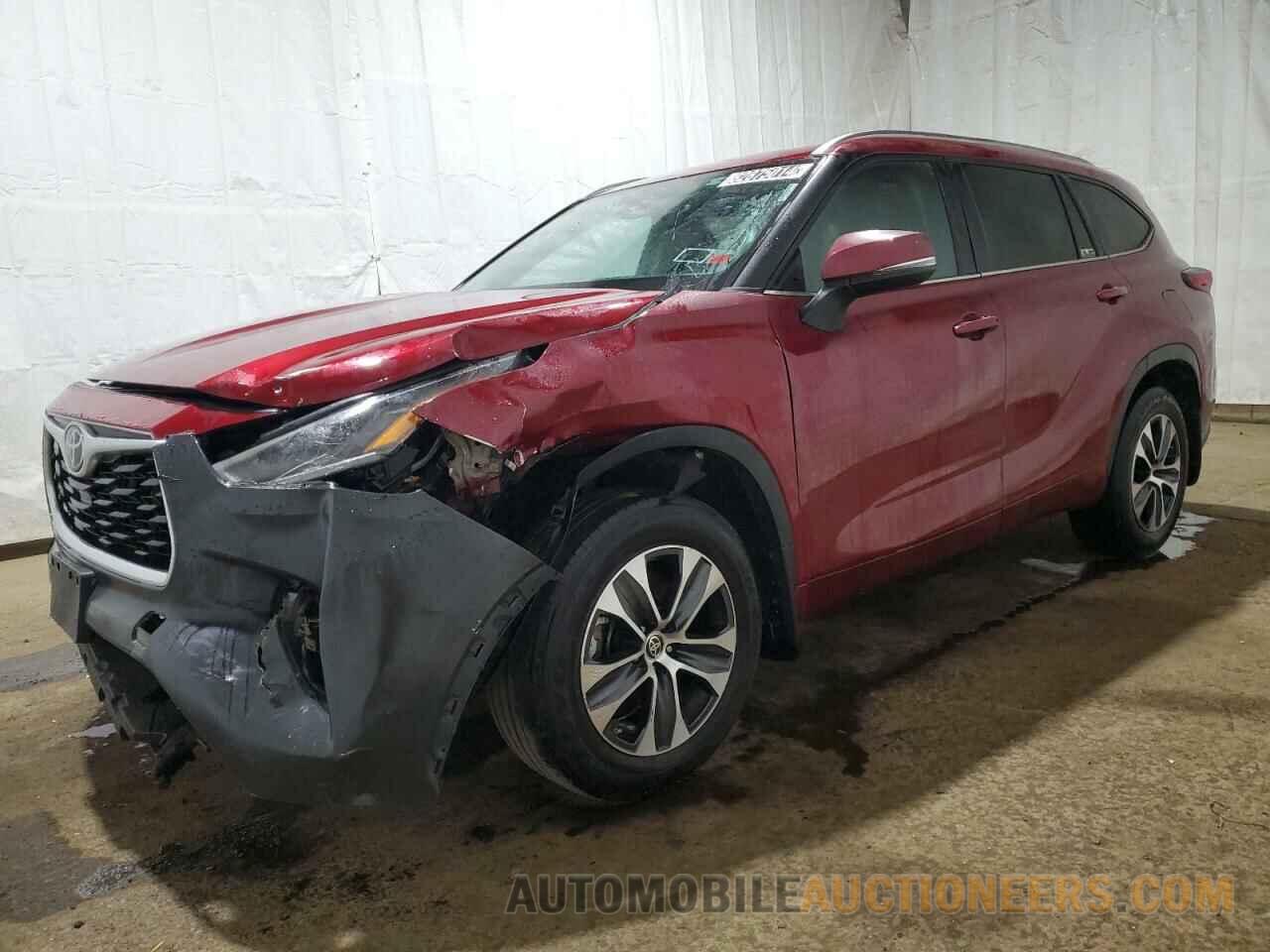 5TDHZRBH2MS537617 TOYOTA HIGHLANDER 2021