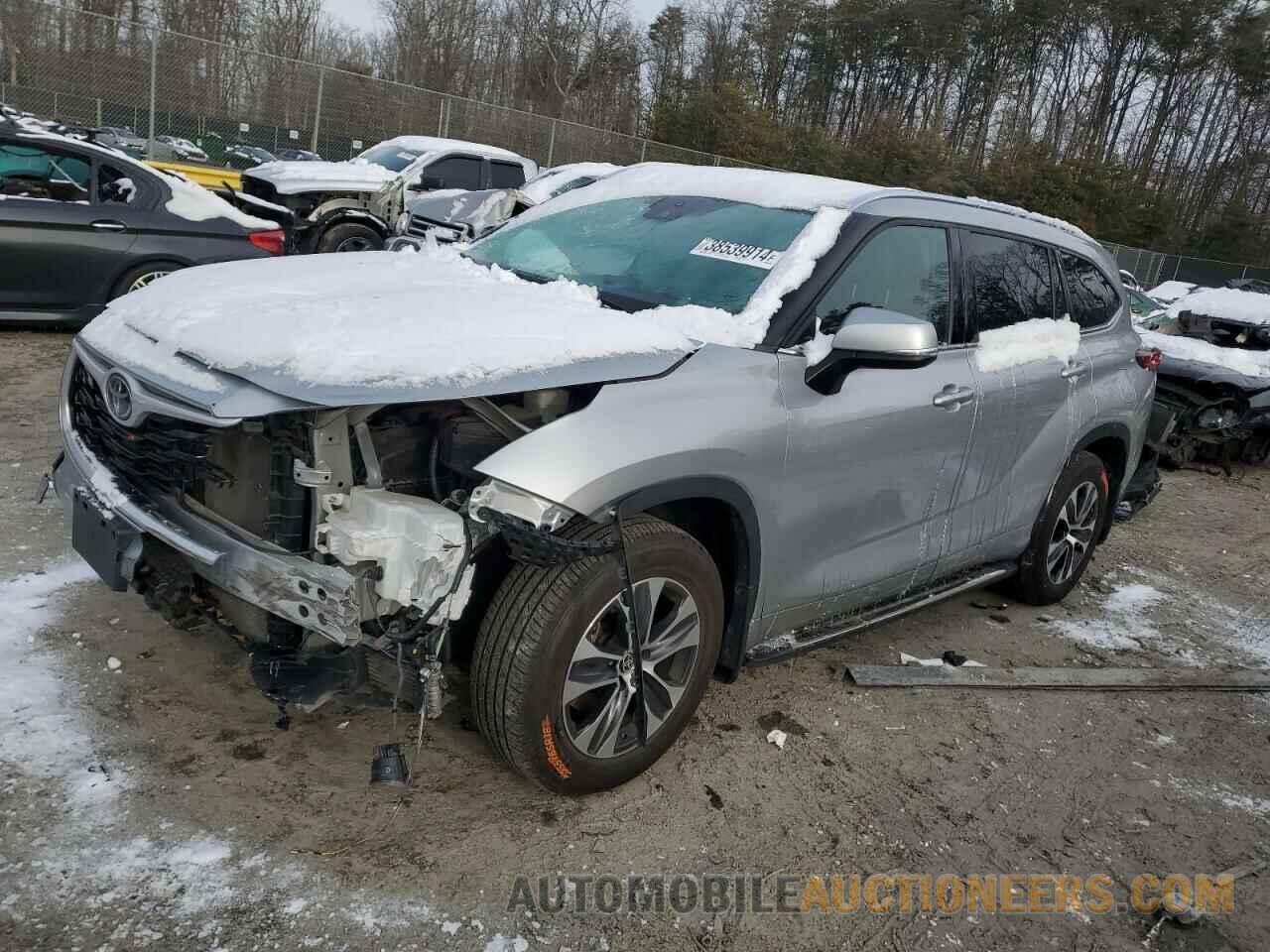 5TDHZRBH2MS555616 TOYOTA HIGHLANDER 2021