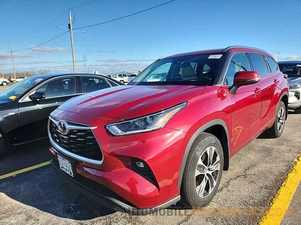 5TDHZRBH3MS531633 Toyota Highlander 2021