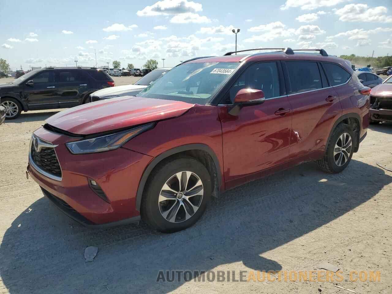 5TDHZRBH4MS070166 TOYOTA HIGHLANDER 2021