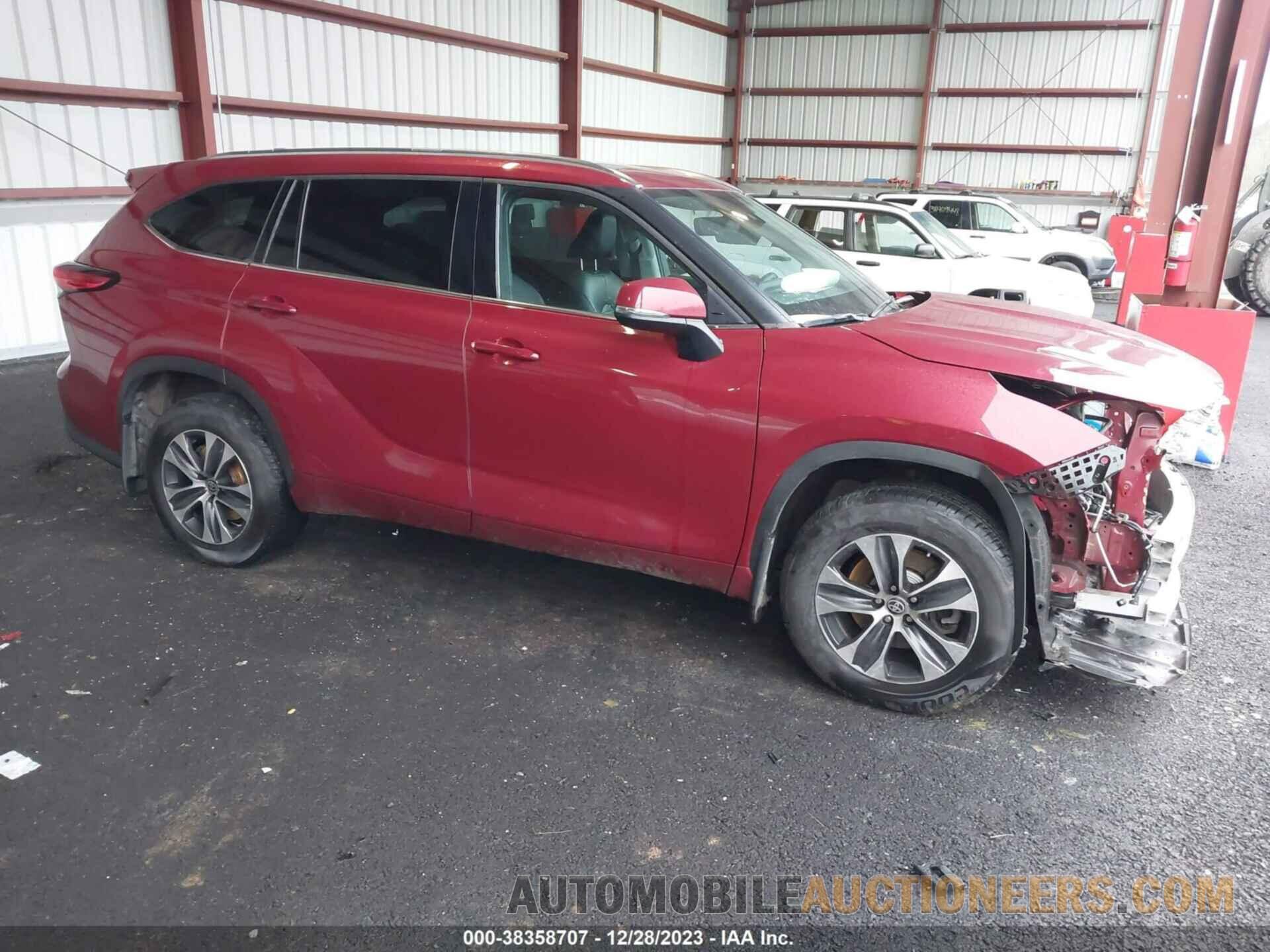 5TDHZRBH4MS531463 TOYOTA HIGHLANDER 2021