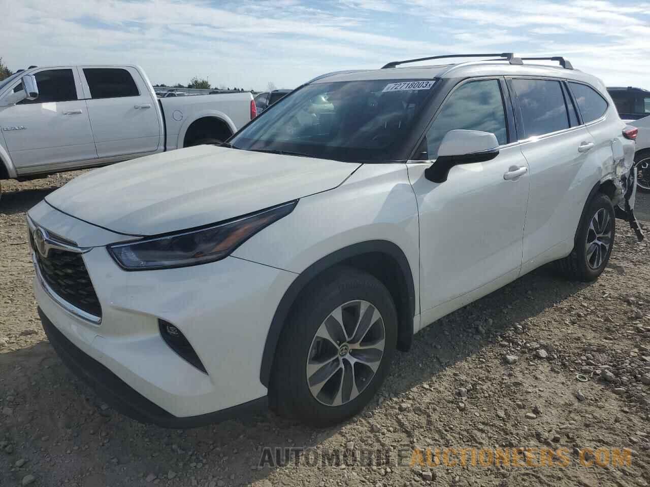 5TDHZRBH4MS547498 TOYOTA HIGHLANDER 2021