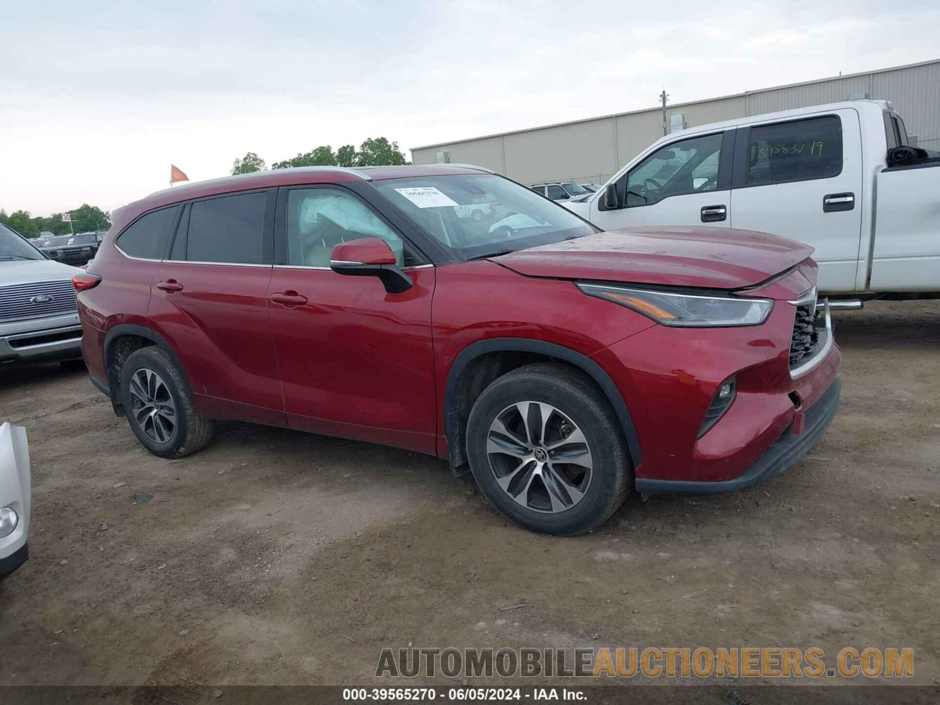 5TDHZRBH5MS069351 TOYOTA HIGHLANDER 2021