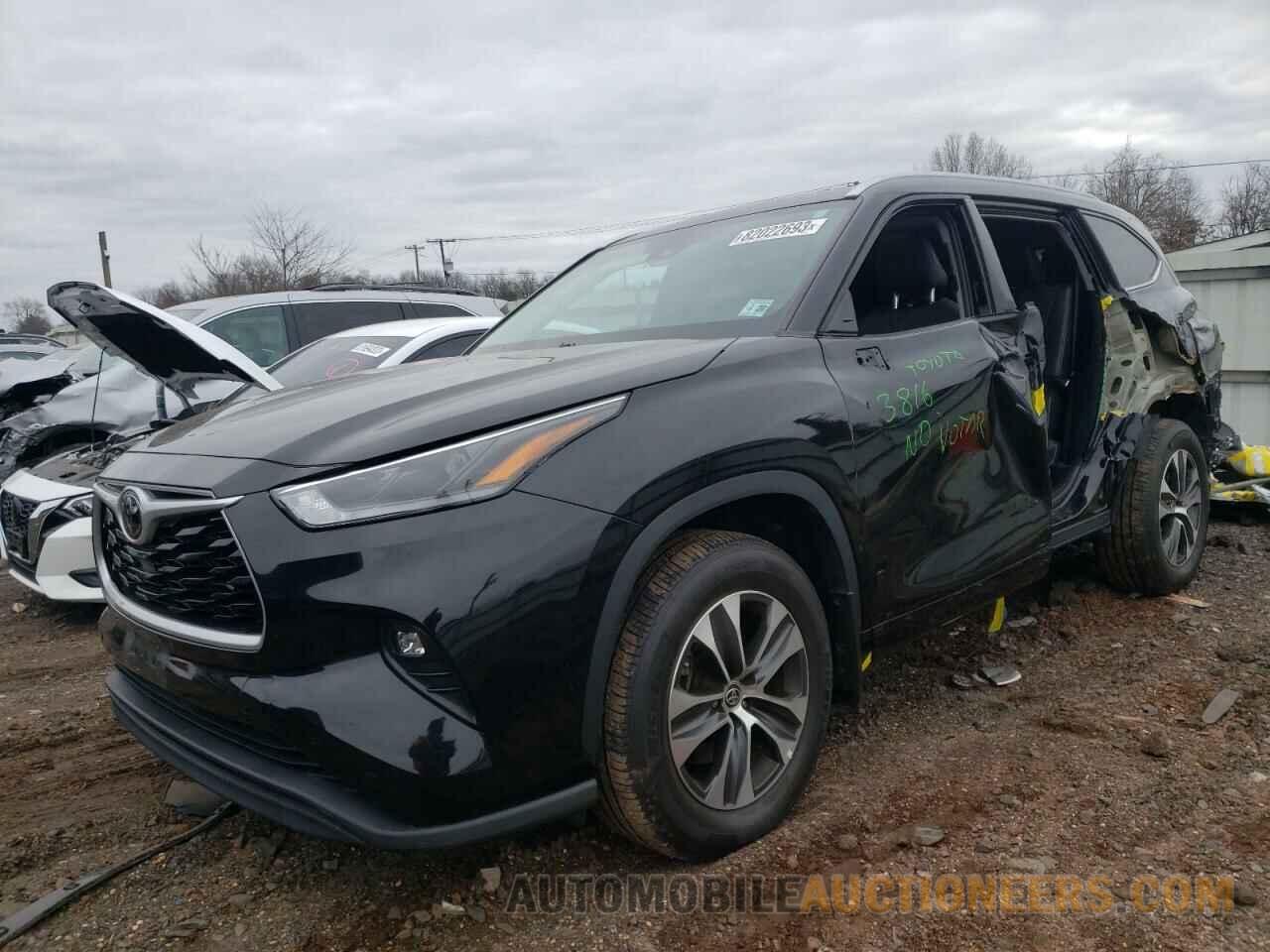 5TDHZRBH5MS083816 TOYOTA HIGHLANDER 2021