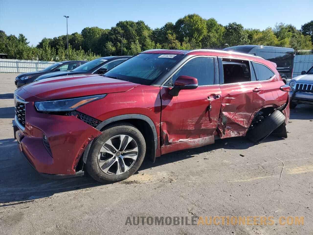 5TDHZRBH5MS086375 TOYOTA HIGHLANDER 2021