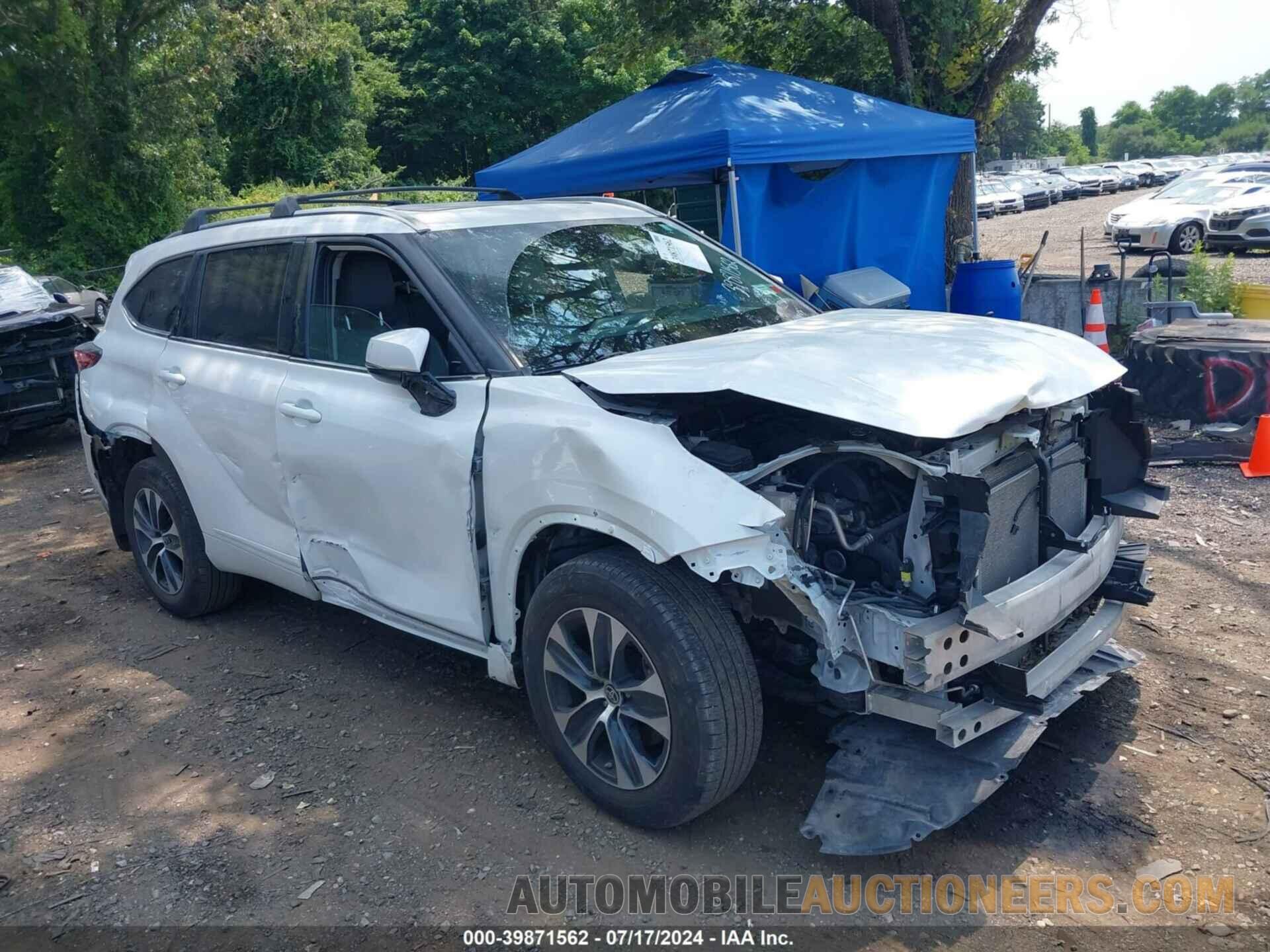 5TDHZRBH5MS124204 TOYOTA HIGHLANDER 2021