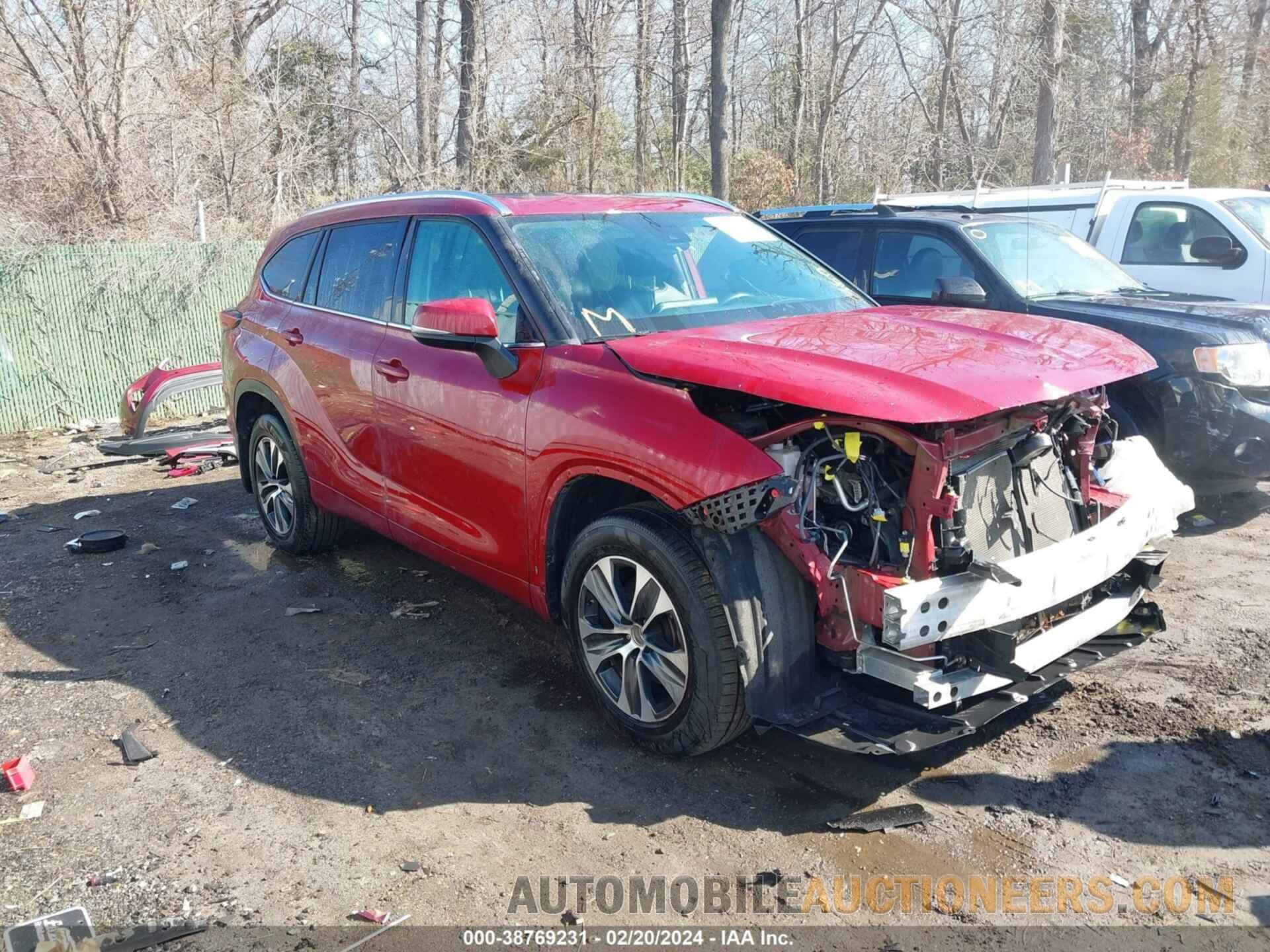 5TDHZRBH5MS153217 TOYOTA HIGHLANDER 2021