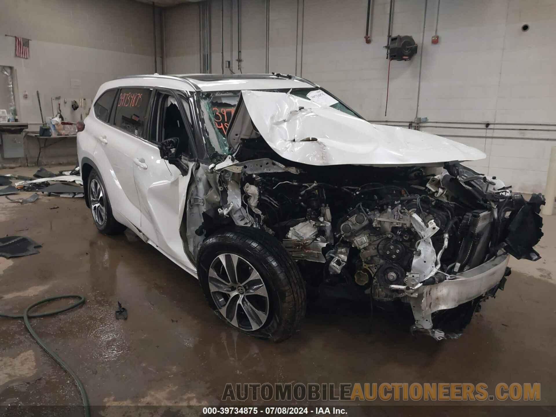 5TDHZRBH6MS058603 TOYOTA HIGHLANDER 2021