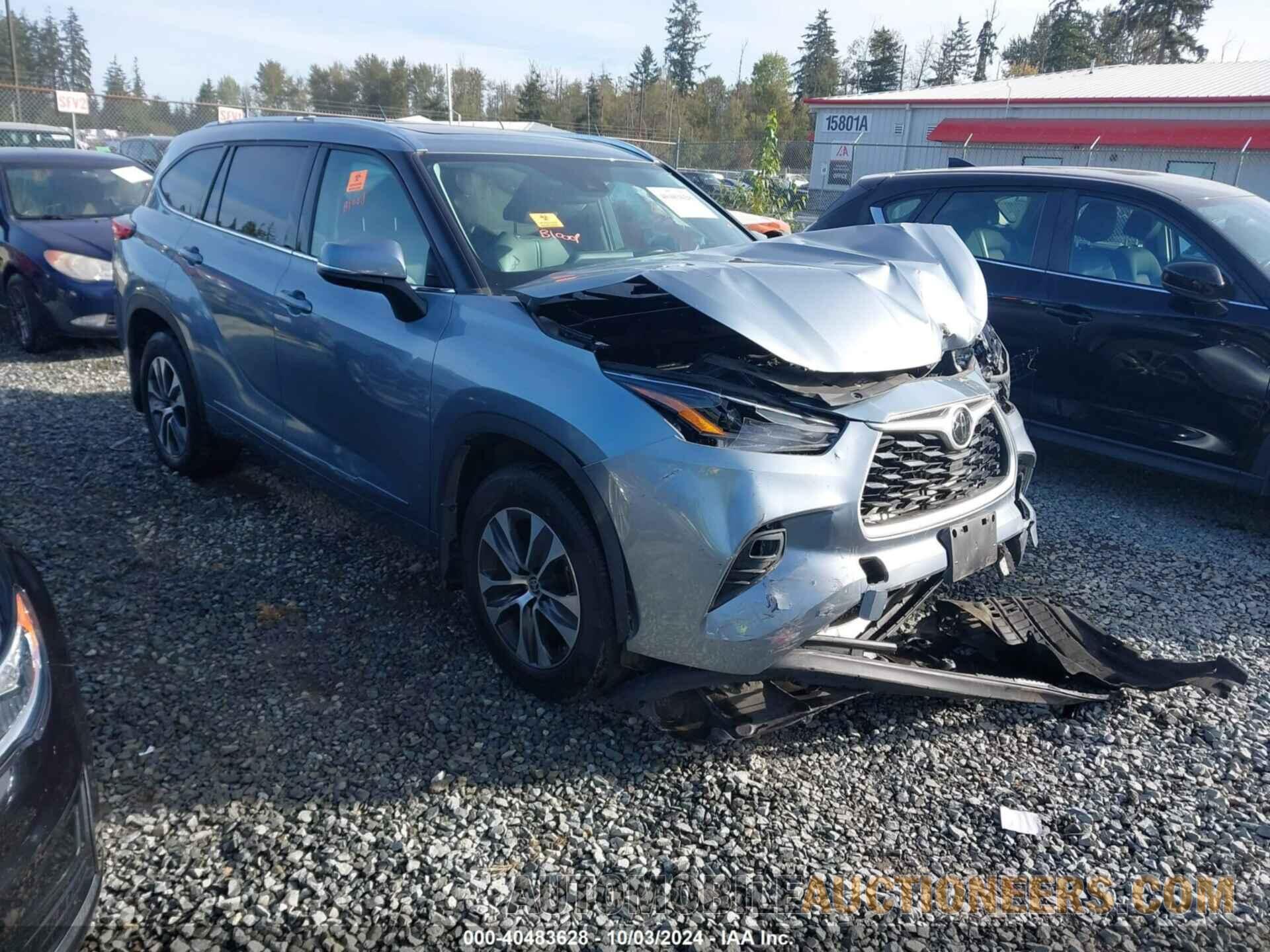 5TDHZRBH6MS076762 TOYOTA HIGHLANDER 2021