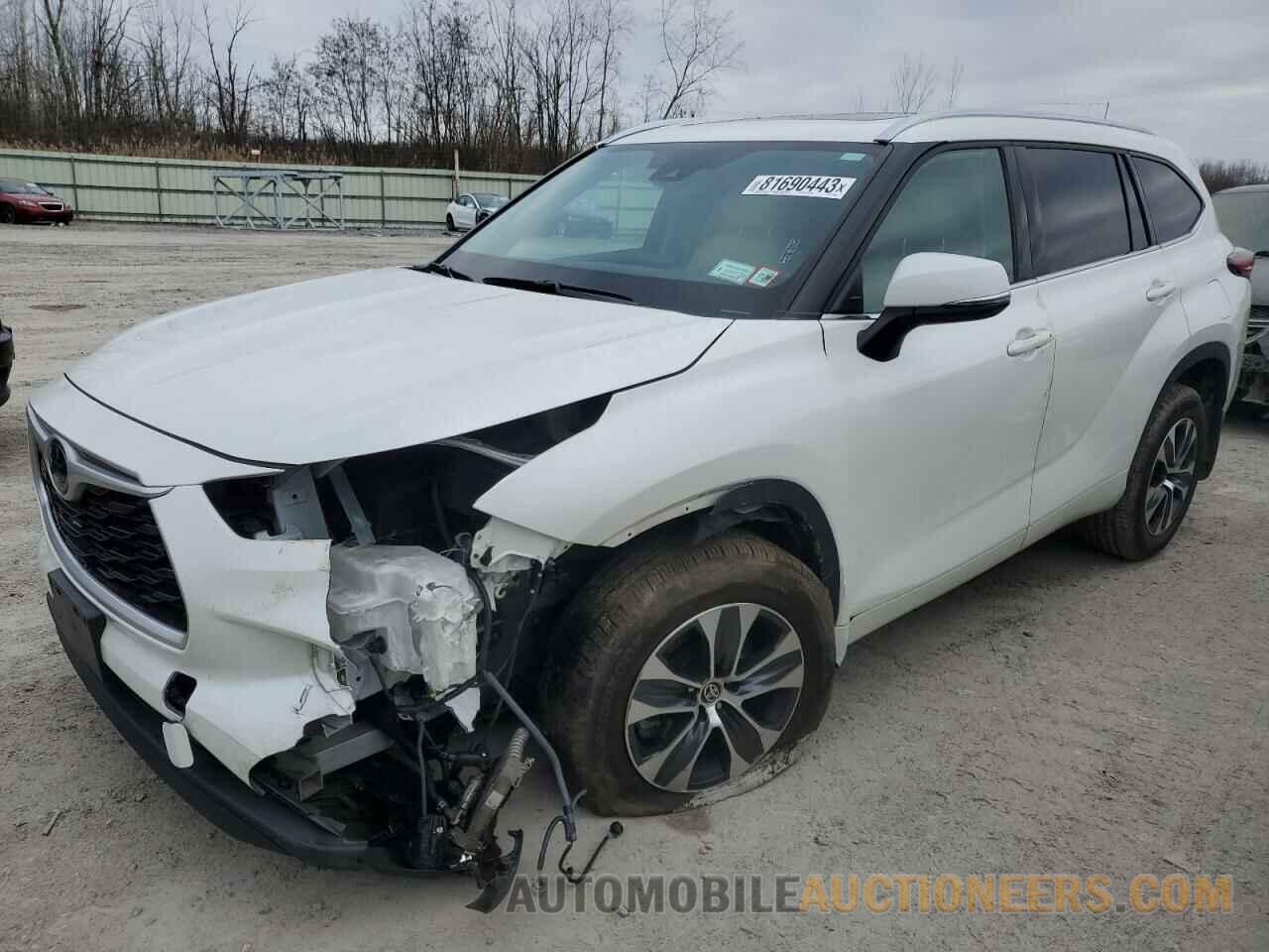 5TDHZRBH6MS091035 TOYOTA HIGHLANDER 2021