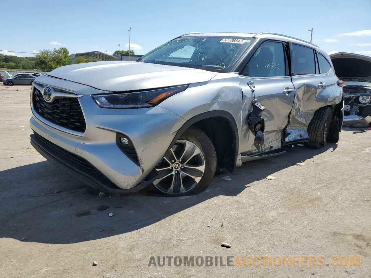 5TDHZRBH6MS137298 TOYOTA HIGHLANDER 2021