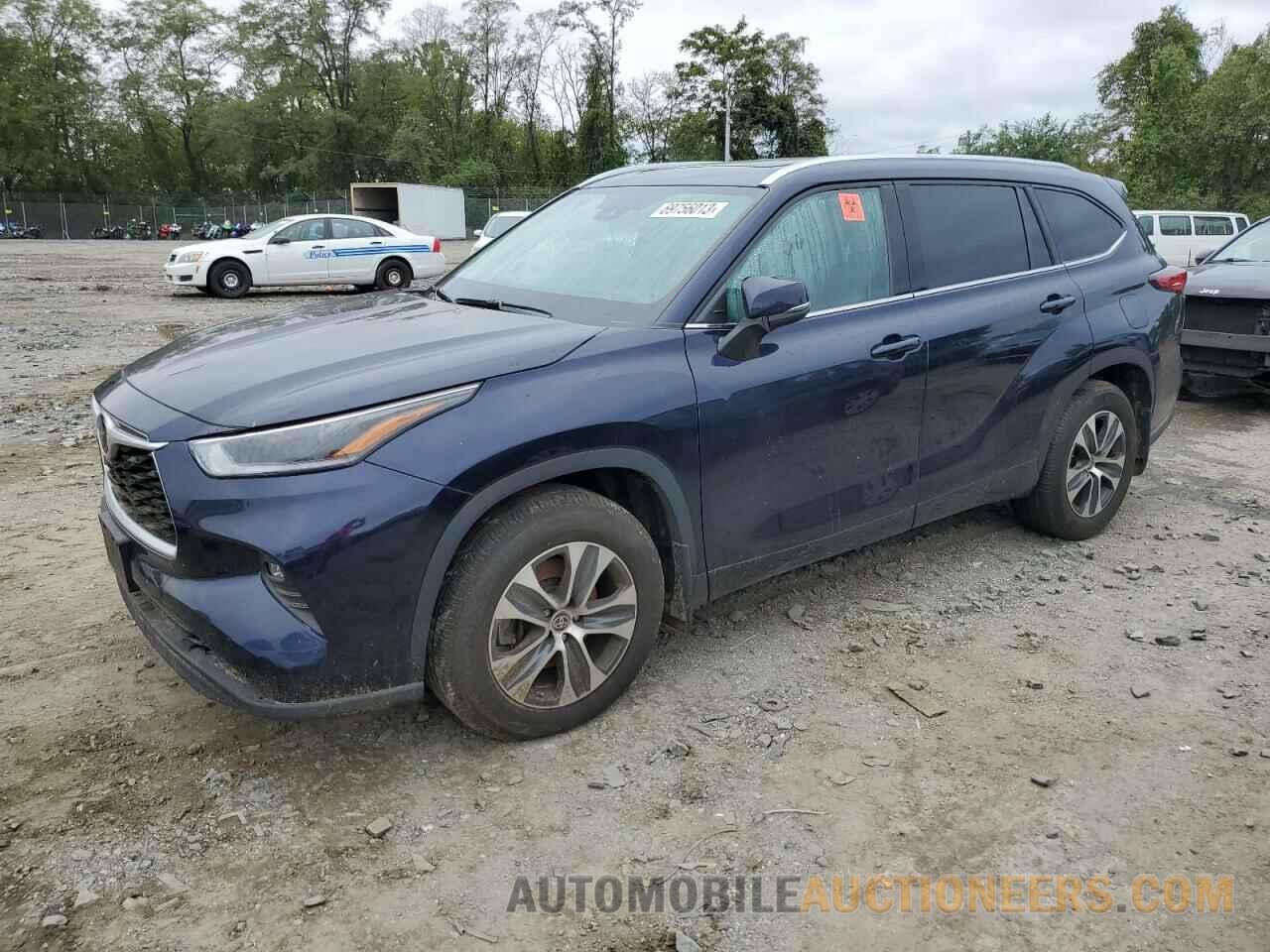 5TDHZRBH6MS152724 TOYOTA HIGHLANDER 2021