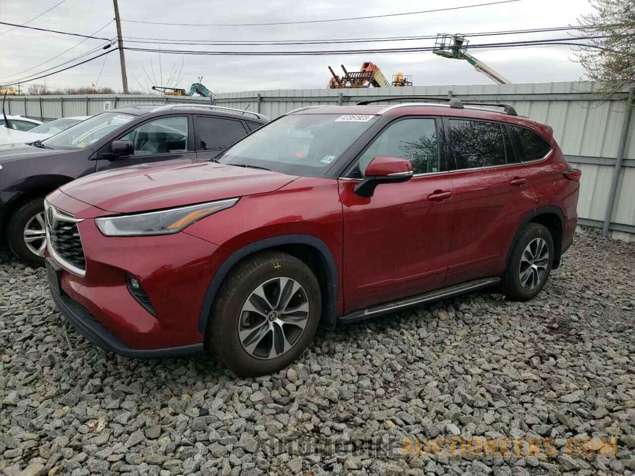 5TDHZRBH7MS073725 TOYOTA HIGHLANDER 2021