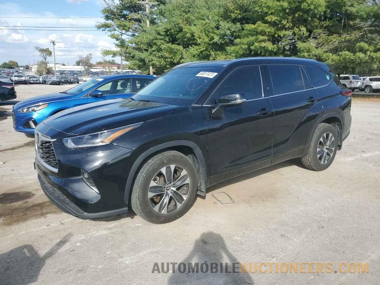 5TDHZRBH7MS102205 TOYOTA HIGHLANDER 2021