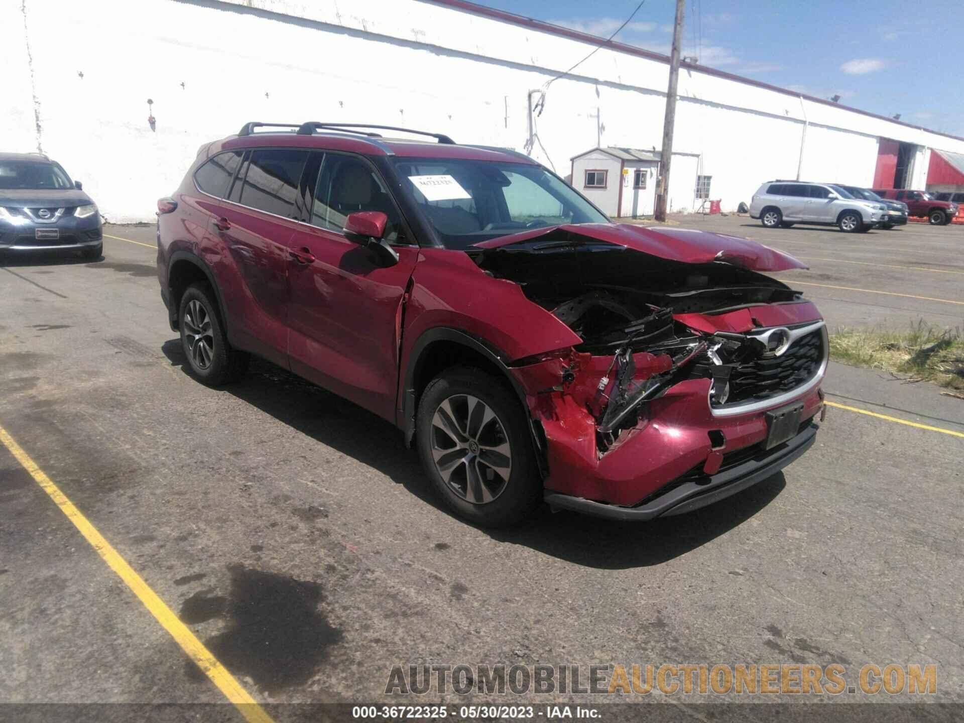 5TDHZRBH7MS540626 TOYOTA HIGHLANDER 2021