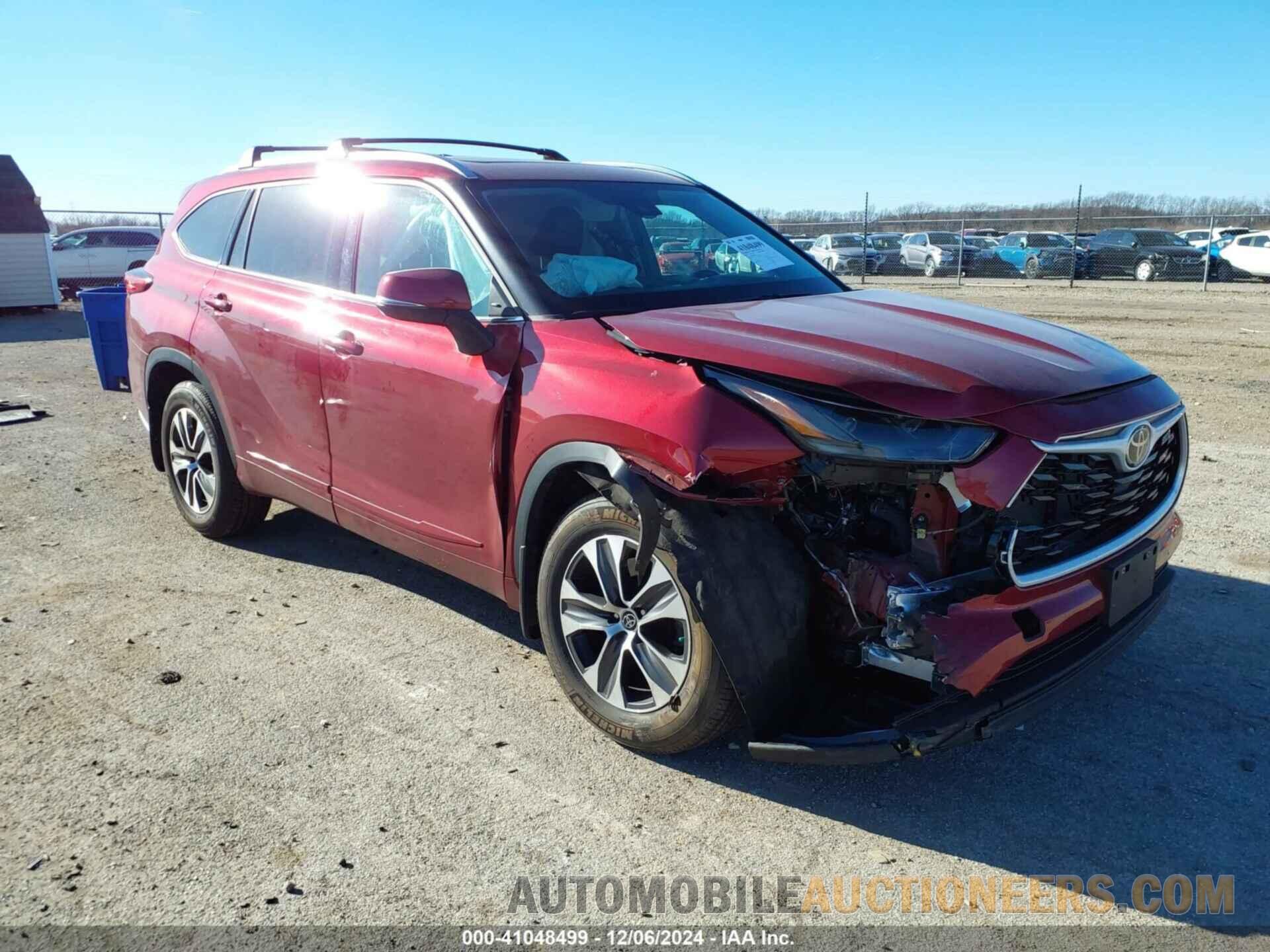 5TDHZRBH7MS559225 TOYOTA HIGHLANDER 2021