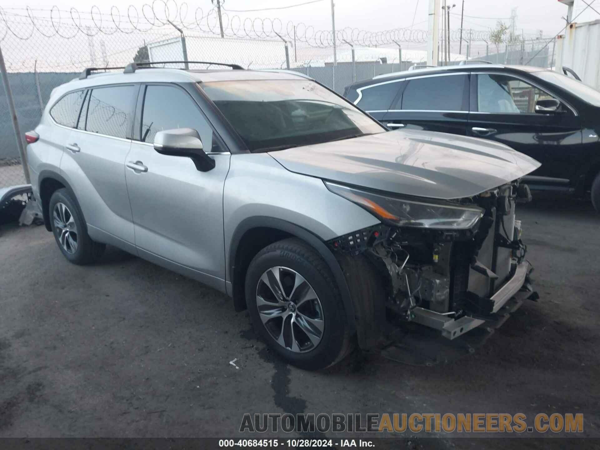 5TDHZRBH7NS231210 TOYOTA HIGHLANDER 2022