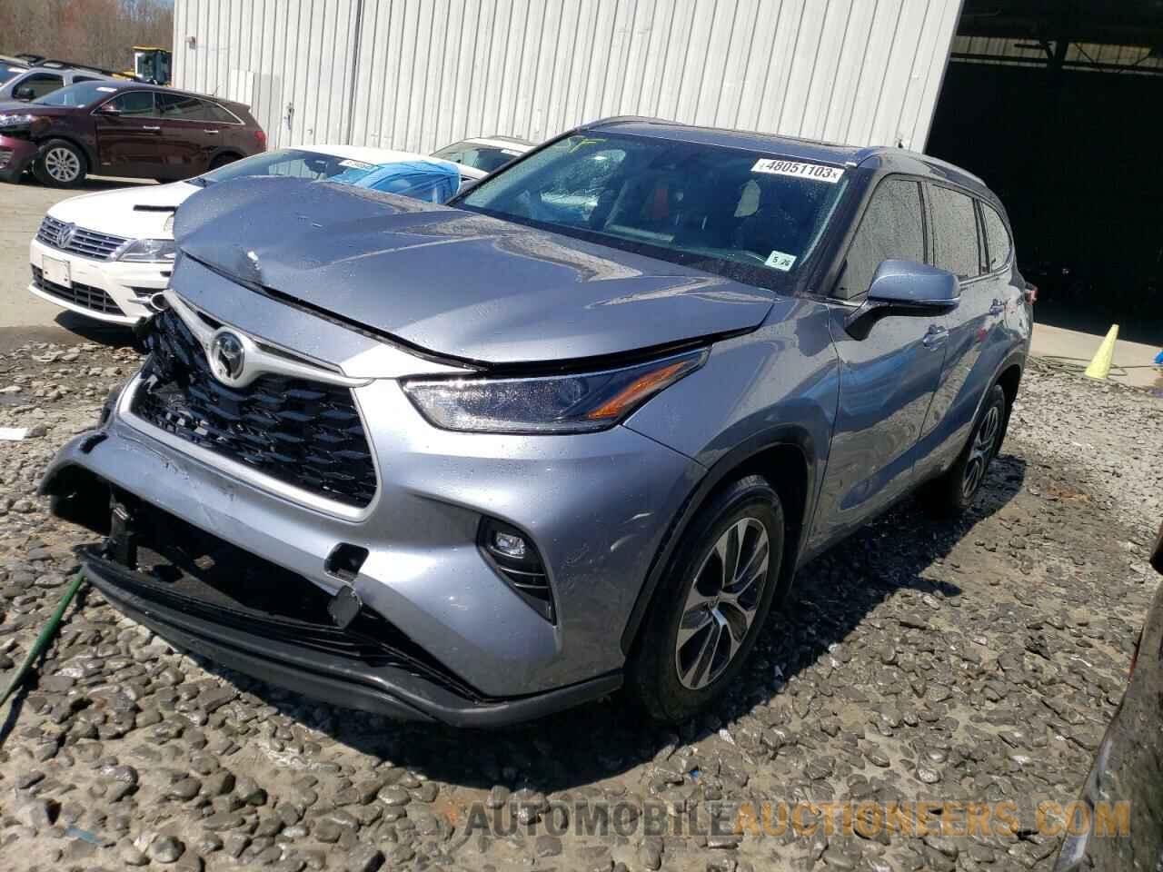 5TDHZRBH8MS112550 TOYOTA HIGHLANDER 2021