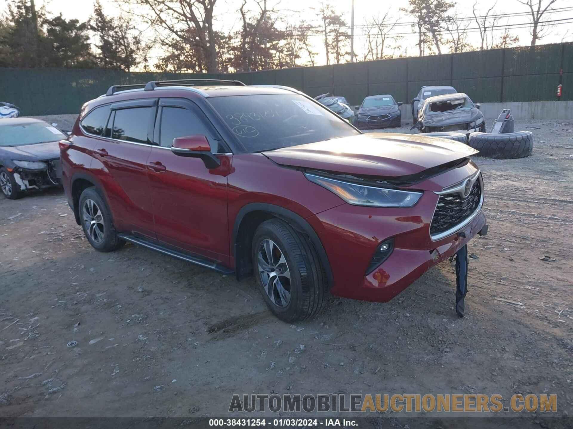 5TDHZRBH8MS116601 TOYOTA HIGHLANDER 2021