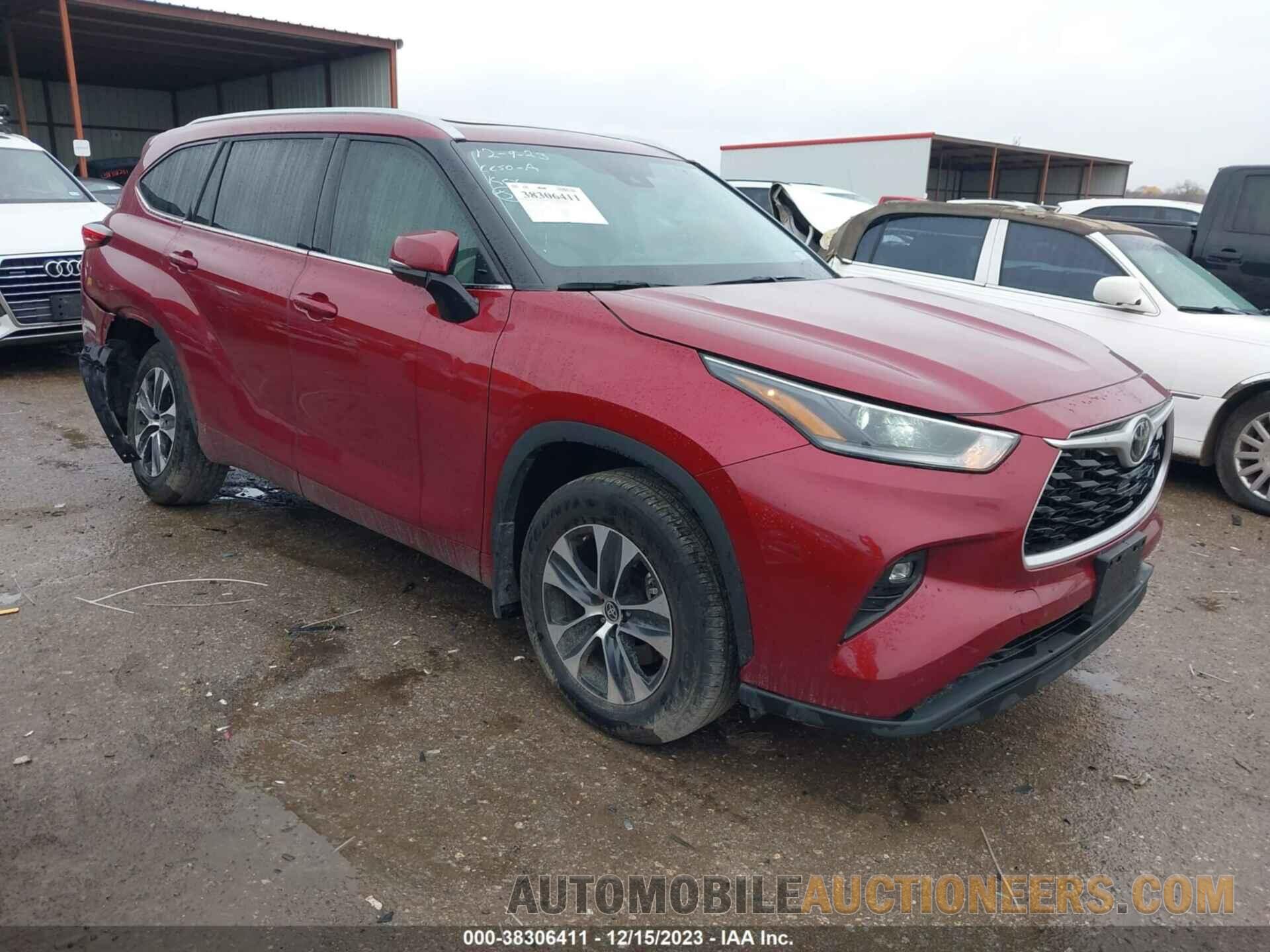 5TDHZRBH8MS124410 TOYOTA HIGHLANDER 2021