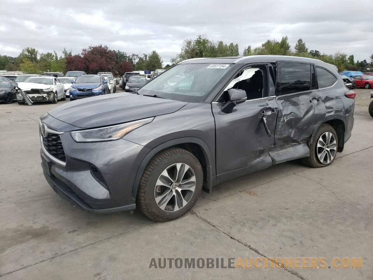 5TDHZRBH8MS160243 TOYOTA HIGHLANDER 2021