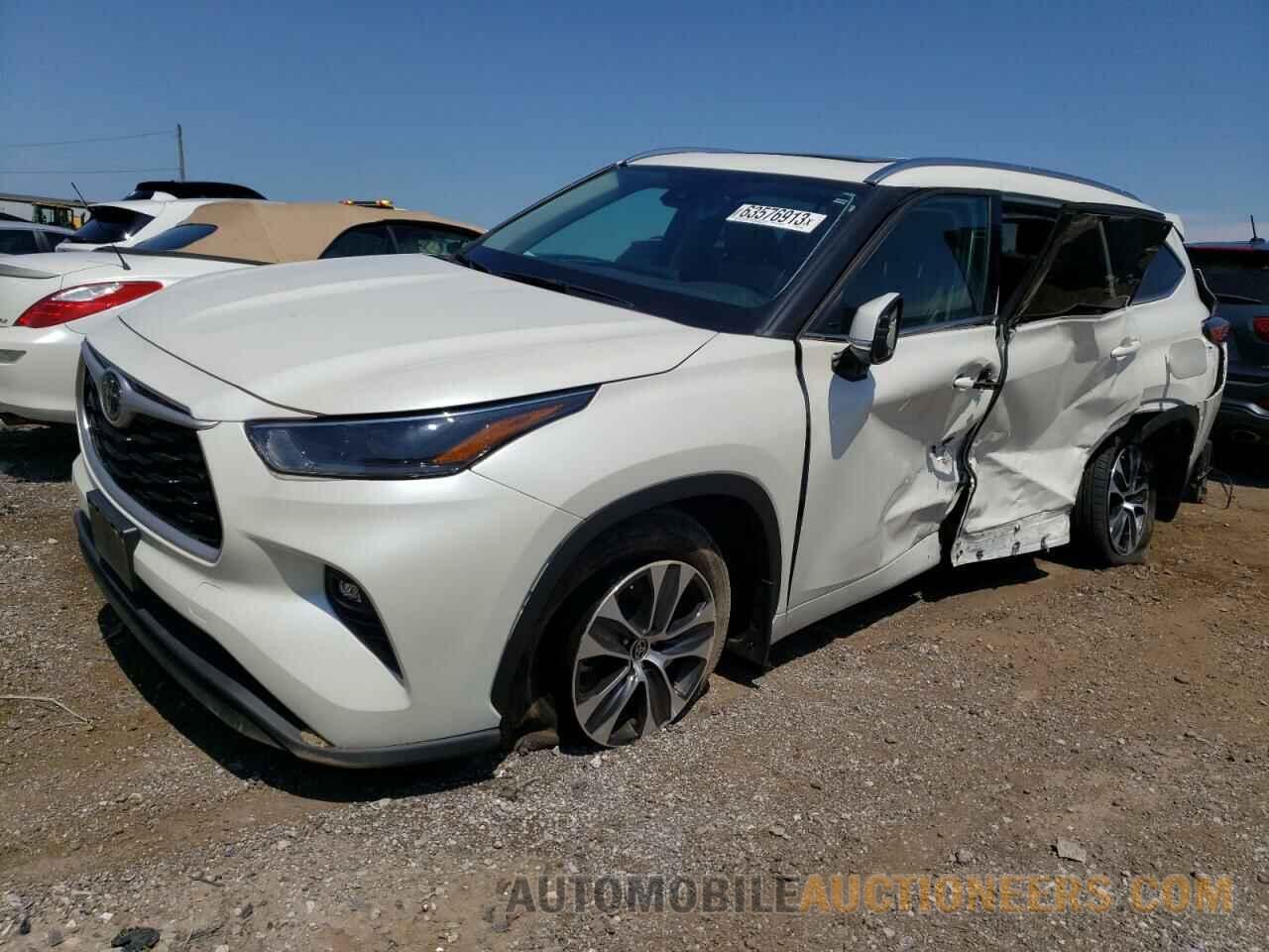 5TDHZRBH8MS535306 TOYOTA HIGHLANDER 2021