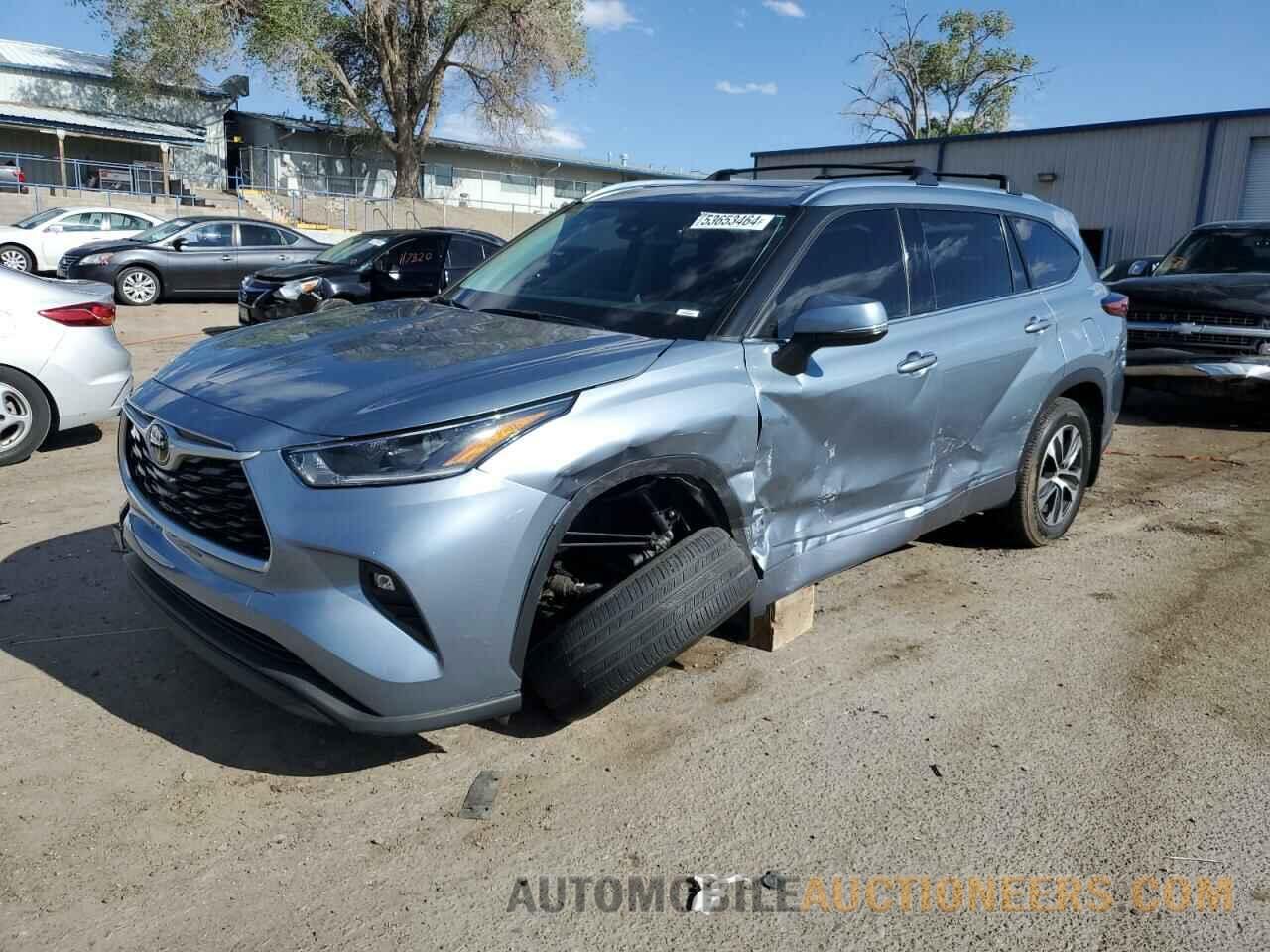 5TDHZRBH9MS134363 TOYOTA HIGHLANDER 2021