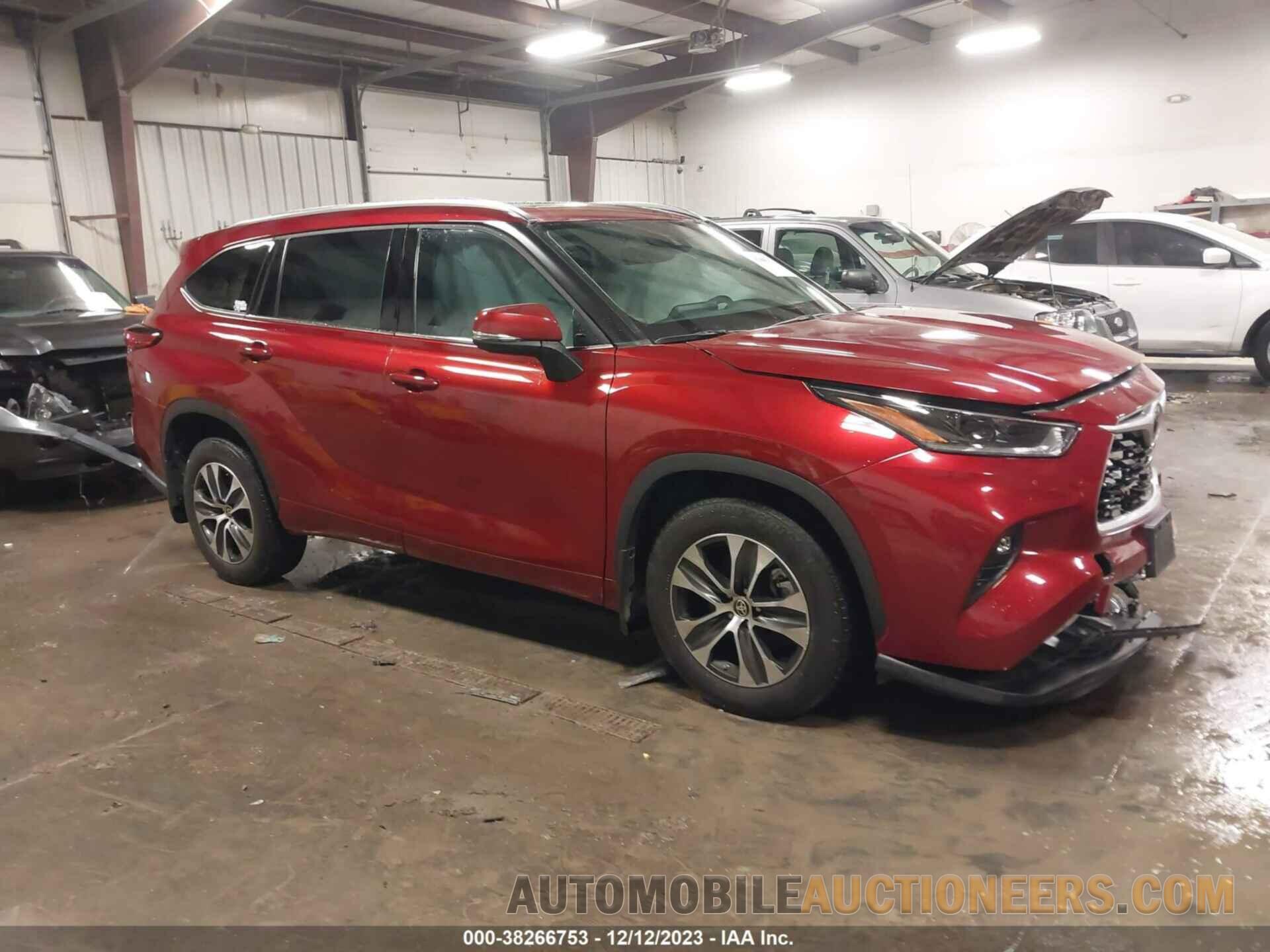 5TDHZRBH9MS154287 TOYOTA HIGHLANDER 2021