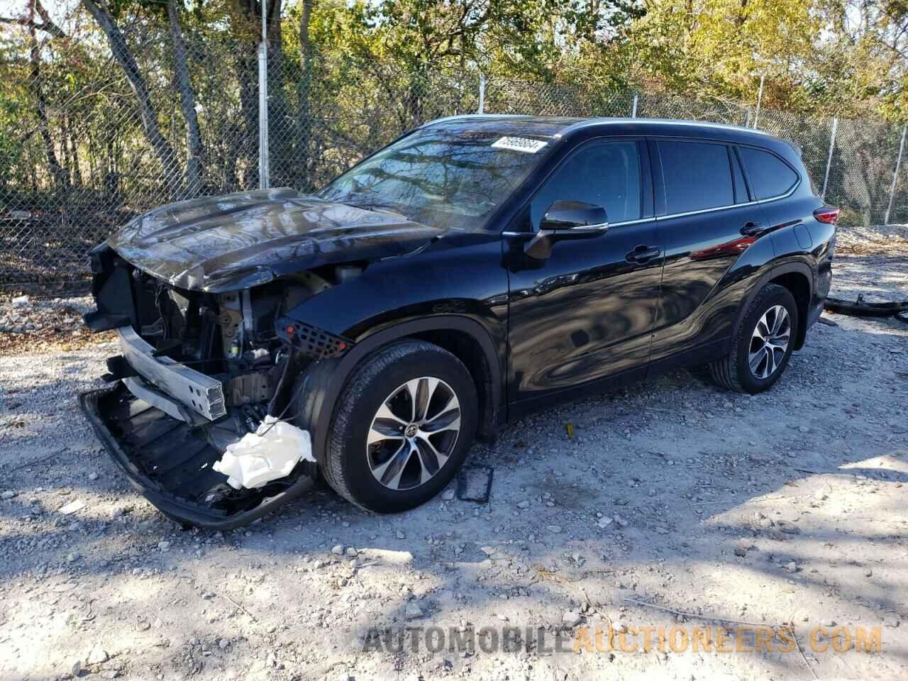 5TDHZRBH9MS535329 TOYOTA HIGHLANDER 2021