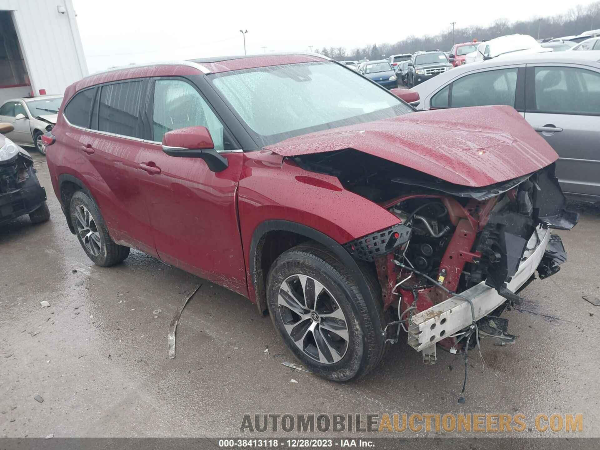 5TDHZRBHXMS057406 TOYOTA HIGHLANDER 2021