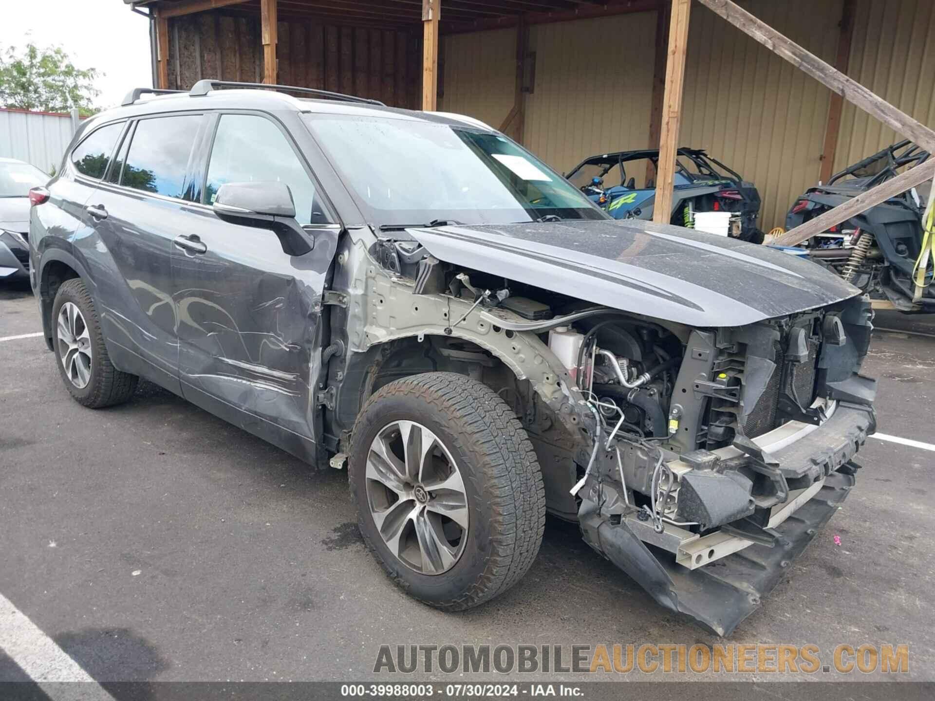 5TDHZRBHXMS532925 TOYOTA HIGHLANDER 2021