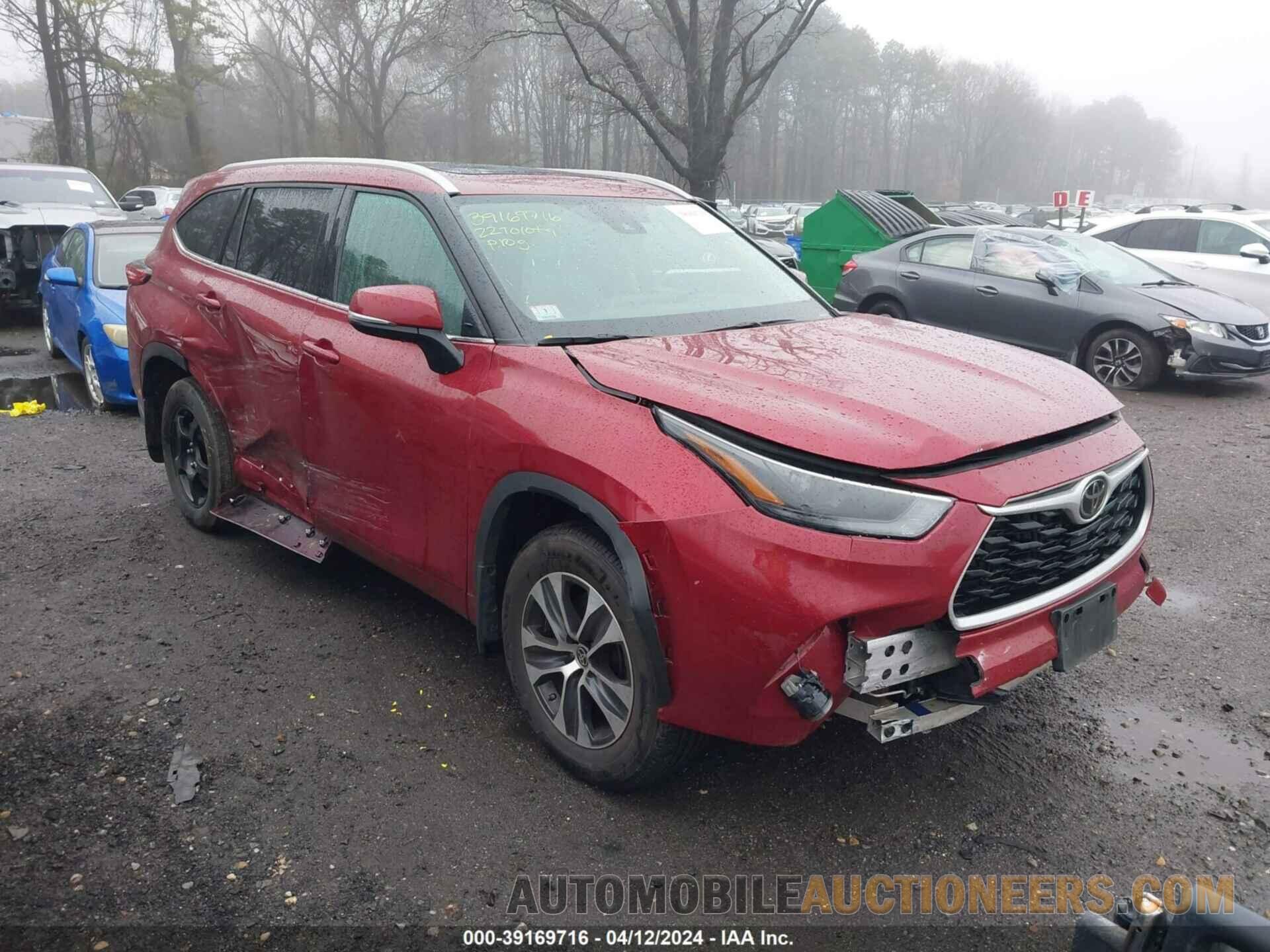 5TDHZRBHXNS249507 TOYOTA HIGHLANDER 2022