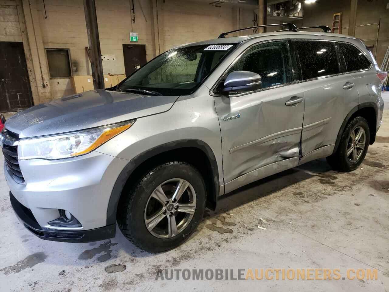 5TDJCRFH1FS007543 TOYOTA HIGHLANDER 2015