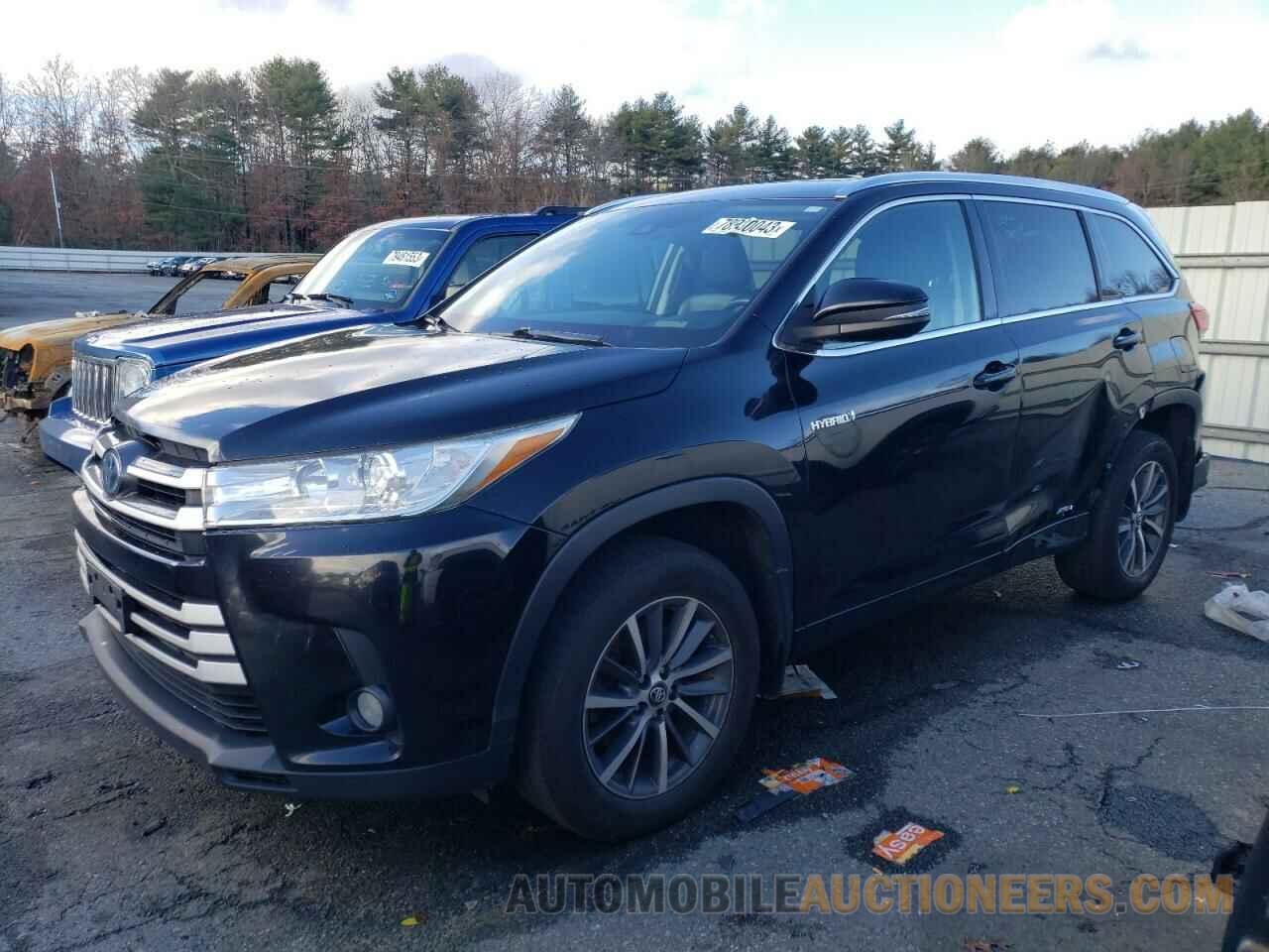 5TDJGRFH0HS029086 TOYOTA HIGHLANDER 2017