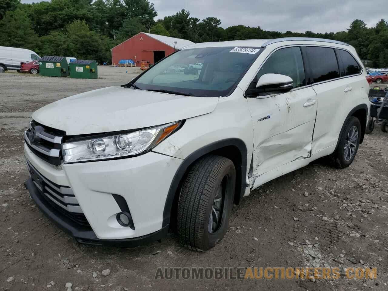 5TDJGRFH0JS044712 TOYOTA HIGHLANDER 2018