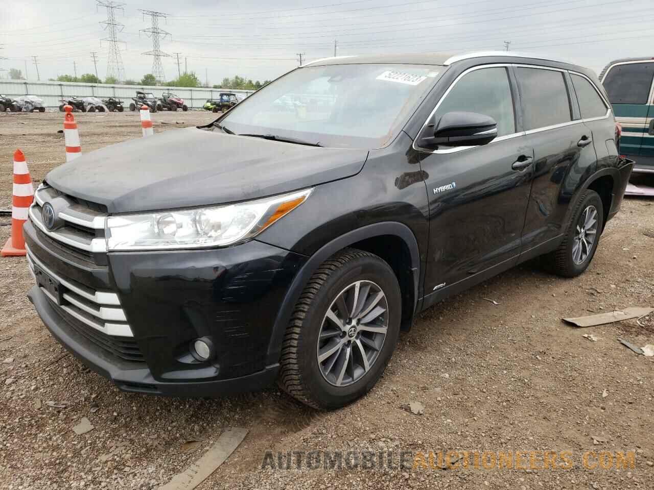 5TDJGRFH0KS054920 TOYOTA HIGHLANDER 2019