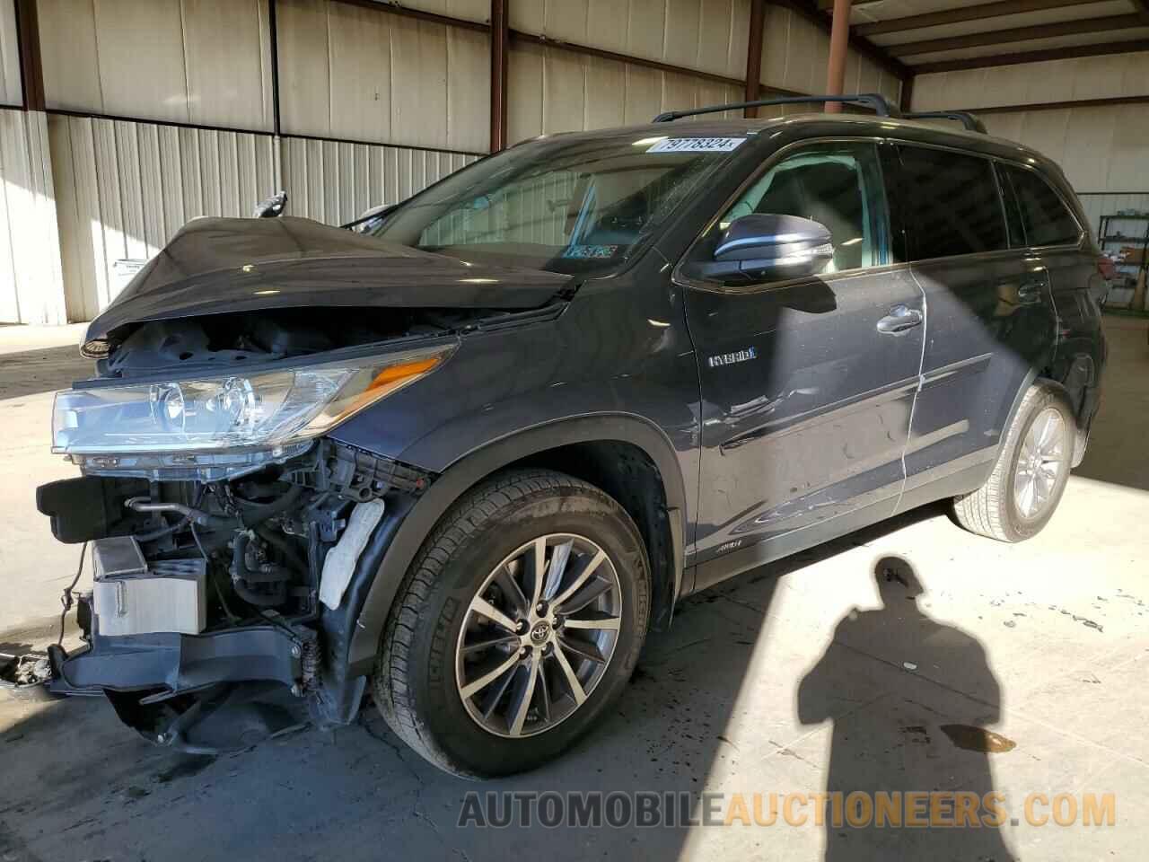 5TDJGRFH1KS062007 TOYOTA HIGHLANDER 2019